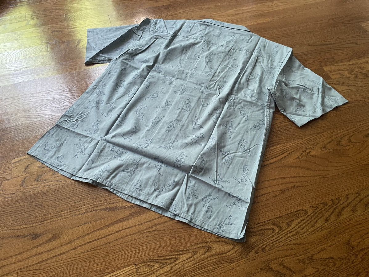 JW Anderson × Uniqlo Extra Small Open Collar Light Blue Tennis Dress Shirt Up XS Size US XS / EU 42 / 0 - 7 Thumbnail