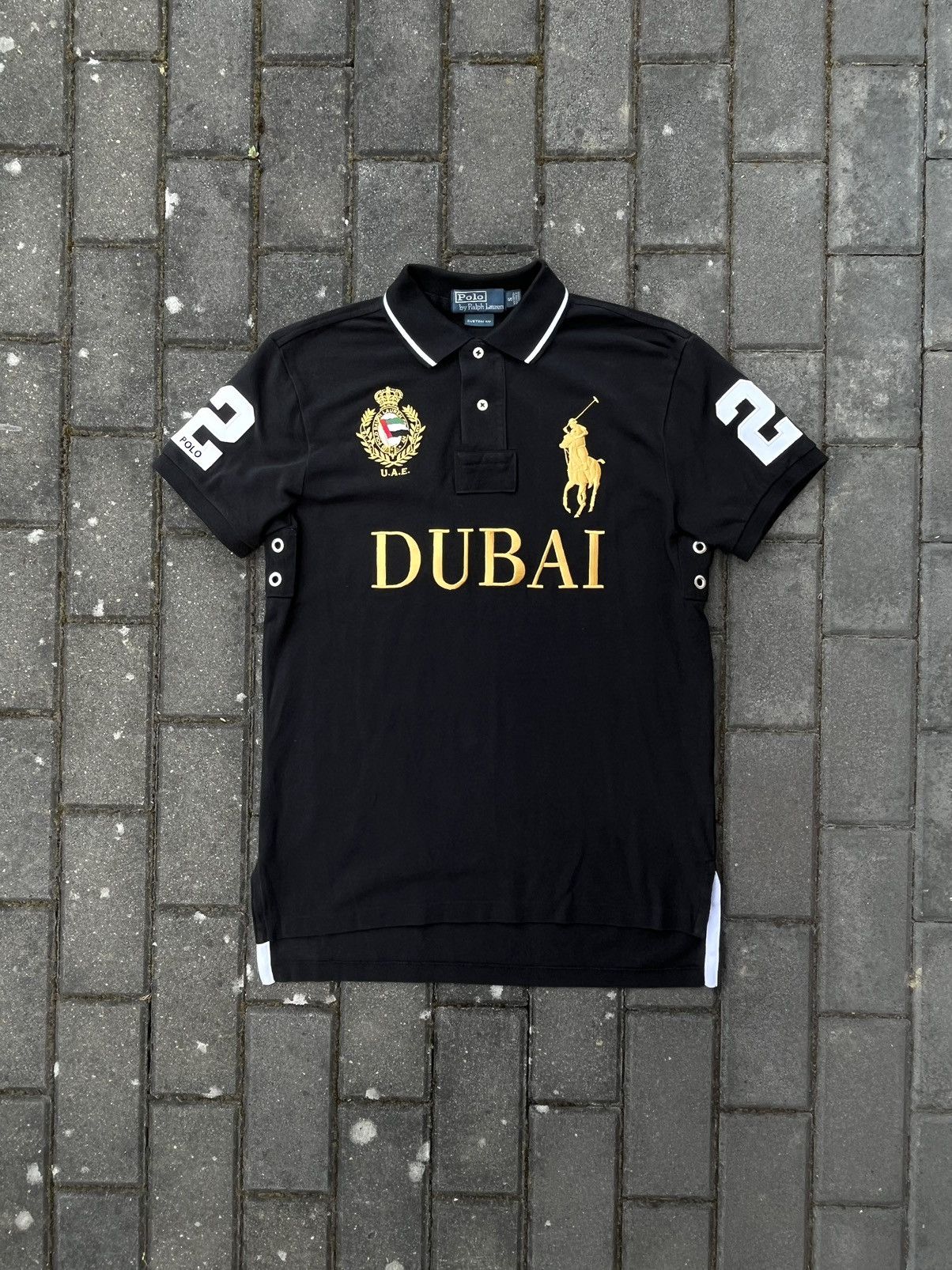 POLO RalphLauren ビックポニー chief keef Vintage Polo Ralph Lauren Chief Keef Big Pony Polo Shirt