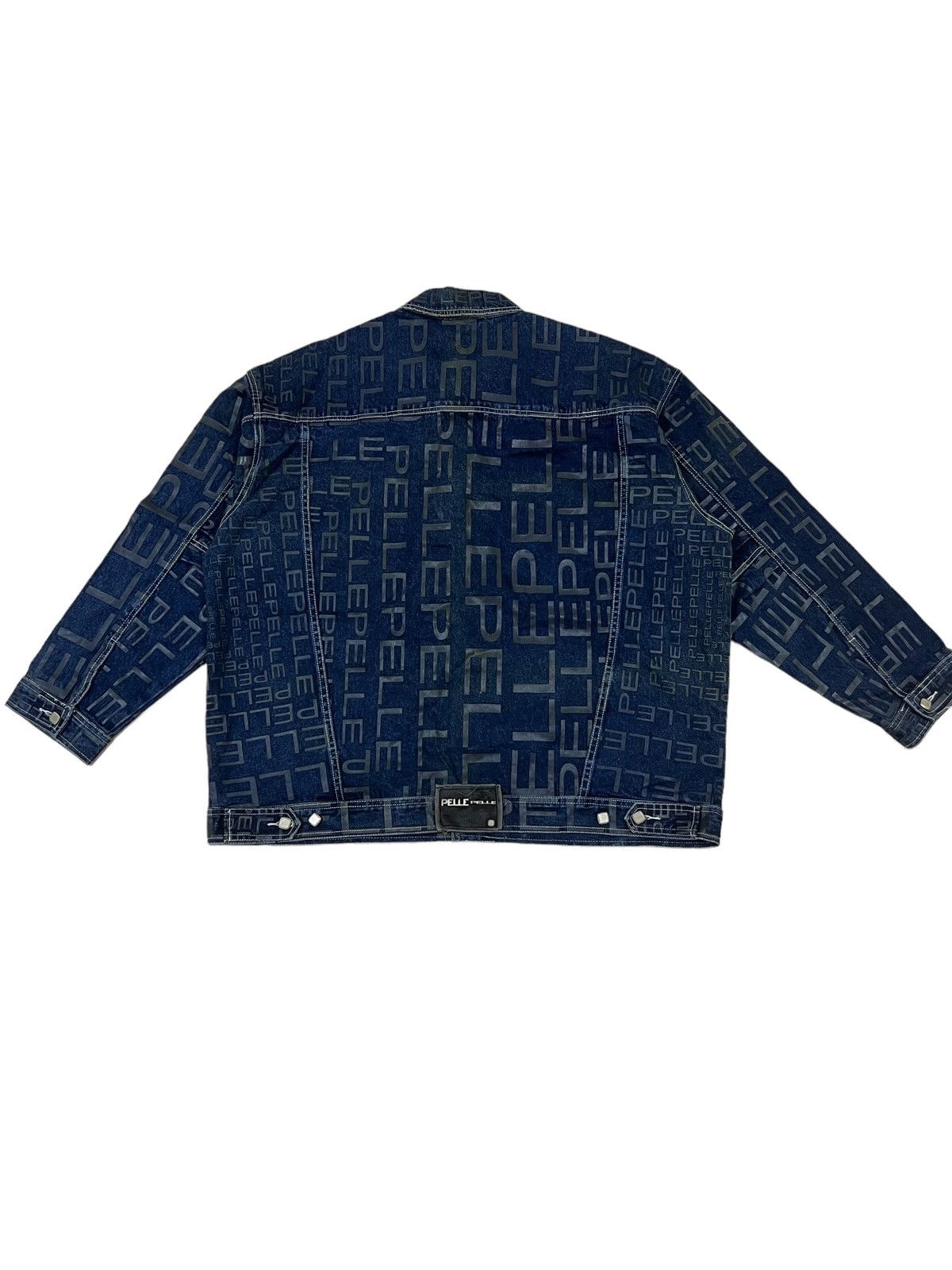 Marc Buchanan ARCHIVE🔥90s Pelle Pelle Marc Buchanan Jacquard Monogram OS Size US XL / EU 56 / 4 - 6 Thumbnail