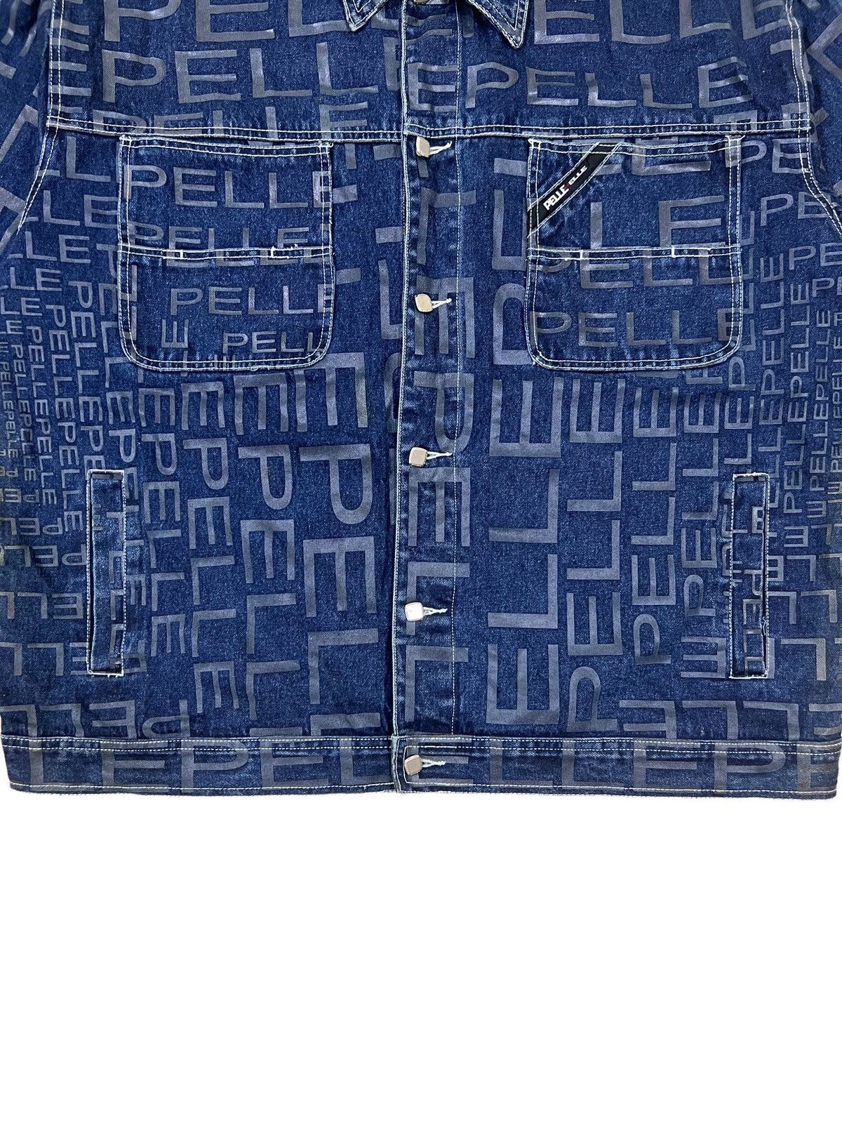 Marc Buchanan ARCHIVE🔥90s Pelle Pelle Marc Buchanan Jacquard Monogram OS Size US XL / EU 56 / 4 - 5 Thumbnail