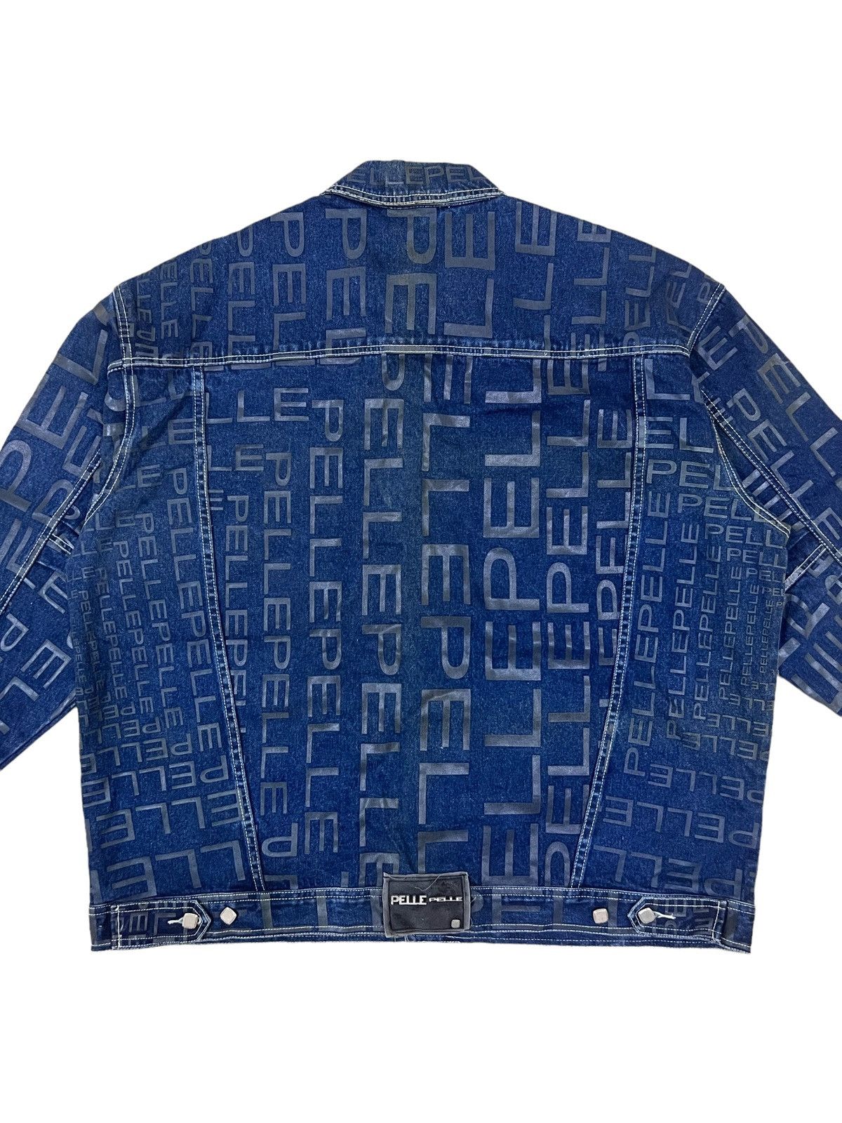 Marc Buchanan ARCHIVE🔥90s Pelle Pelle Marc Buchanan Jacquard Monogram OS Size US XL / EU 56 / 4 - 7 Thumbnail