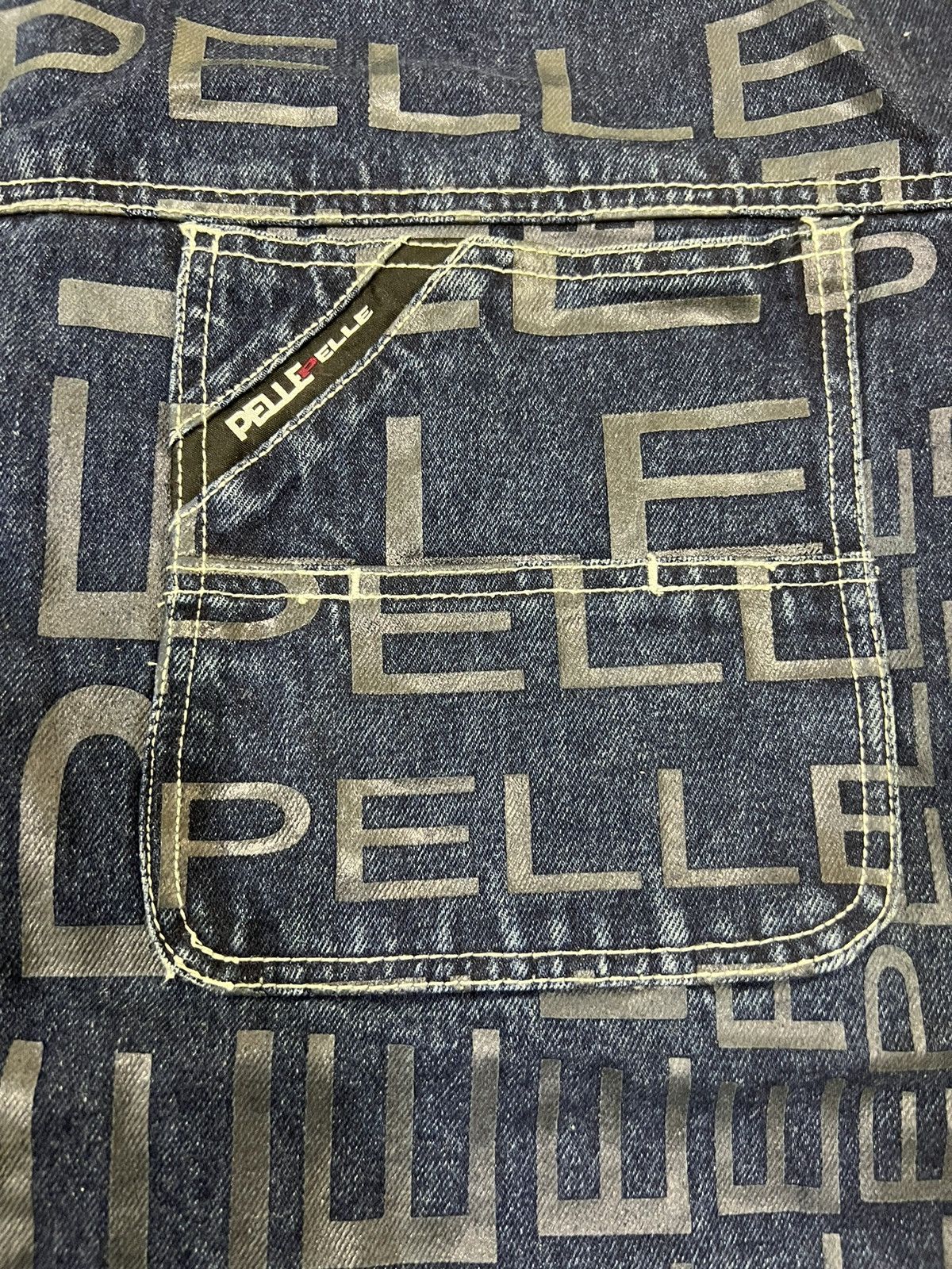 Marc Buchanan ARCHIVE🔥90s Pelle Pelle Marc Buchanan Jacquard Monogram OS Size US XL / EU 56 / 4 - 9 Thumbnail