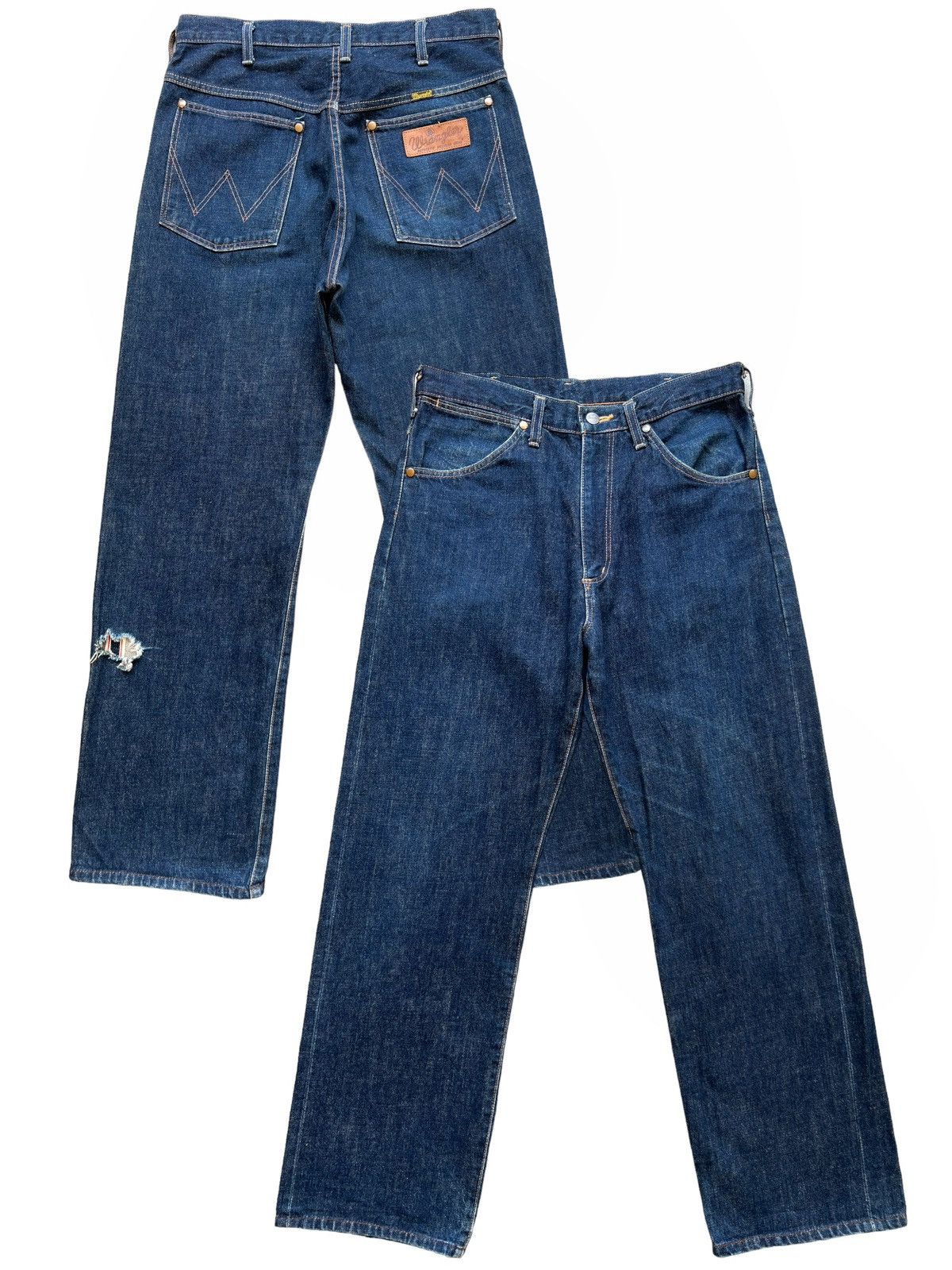 90s Denim Raw Edge Jeans main image 0