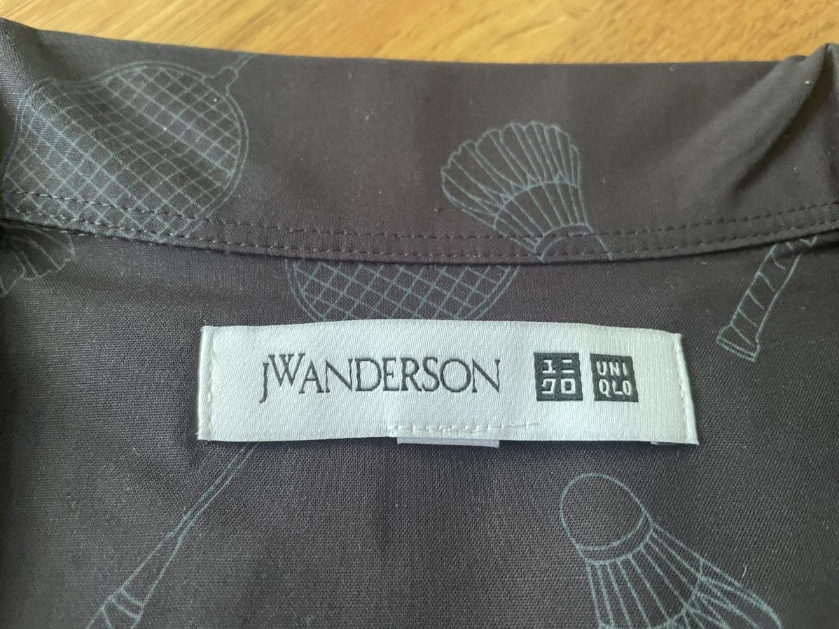 JW Anderson × Uniqlo Small Open Collar Black Badminton Tennis Shirt Up Vacation Size US S / EU 44-46 / 1 - 15 Thumbnail