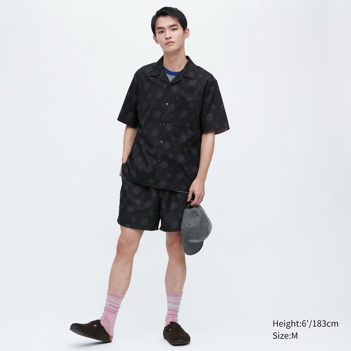 JW Anderson × Uniqlo Small Open Collar Black Badminton Tennis Shirt Up Vacation Size US S / EU 44-46 / 1 - 9 Thumbnail