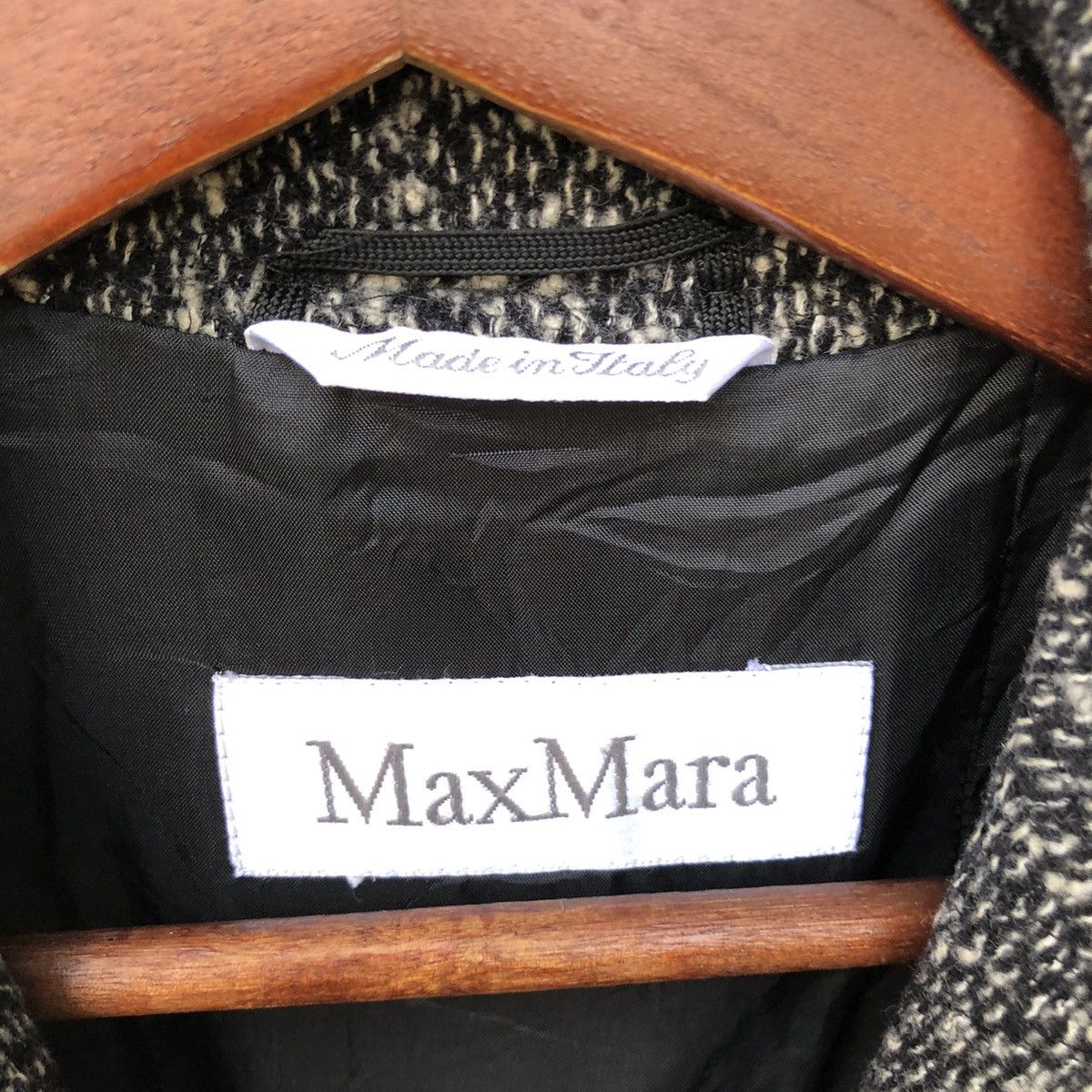 Max Mara 🔥Max Mara Tweed Blazer Jacket Size M / US 6-8 / IT 42-44 - 4 Thumbnail