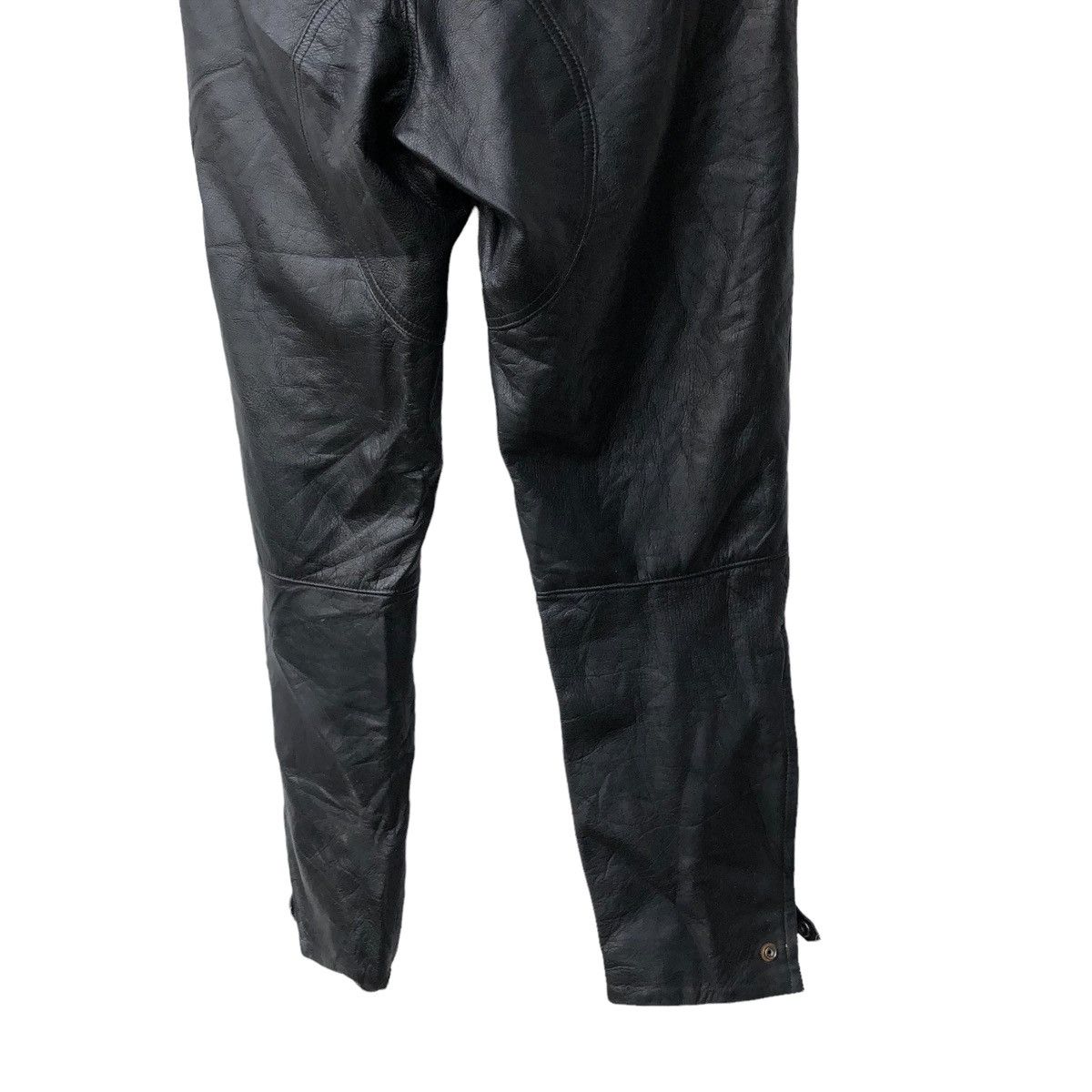 Kadoya VINTAGE JAPANESE BRAND Leather Pants Style Kurshitani Size US 33 - 8 Thumbnail