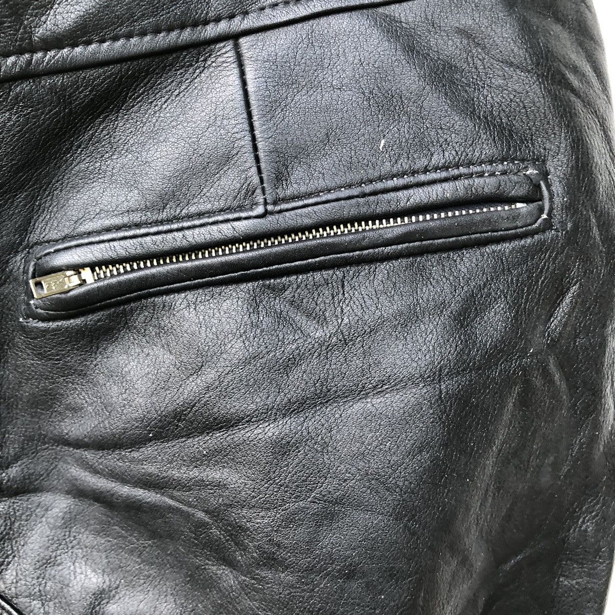 Kadoya VINTAGE JAPANESE BRAND Leather Pants Style Kurshitani Size US 33 - 10 Thumbnail