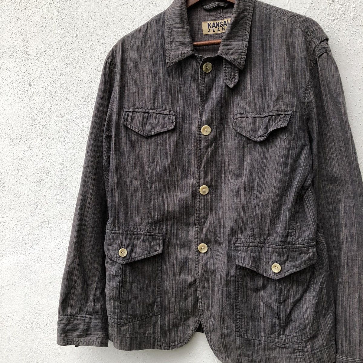 Japanese Brand 💥KANSAI YAMAMOTO MULTIPOCKET UTILITY ARMY STYLE Size US M / EU 48-50 / 2 - 4 Thumbnail