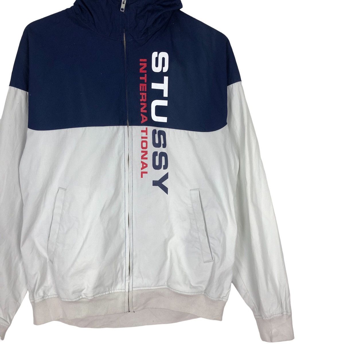 Stussy 💥STUSSY SPELLOUT INTERNATIONAL JACKET Size US L / EU 52-54 / 3 - 4 Thumbnail