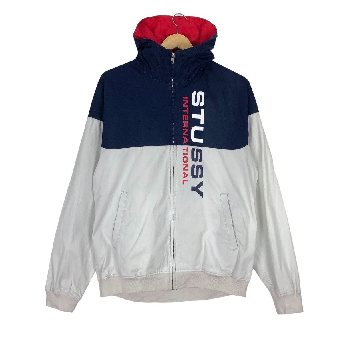 Stussy 💥STUSSY SPELLOUT INTERNATIONAL JACKET Size US L / EU 52-54 / 3 - 1 Thumbnail