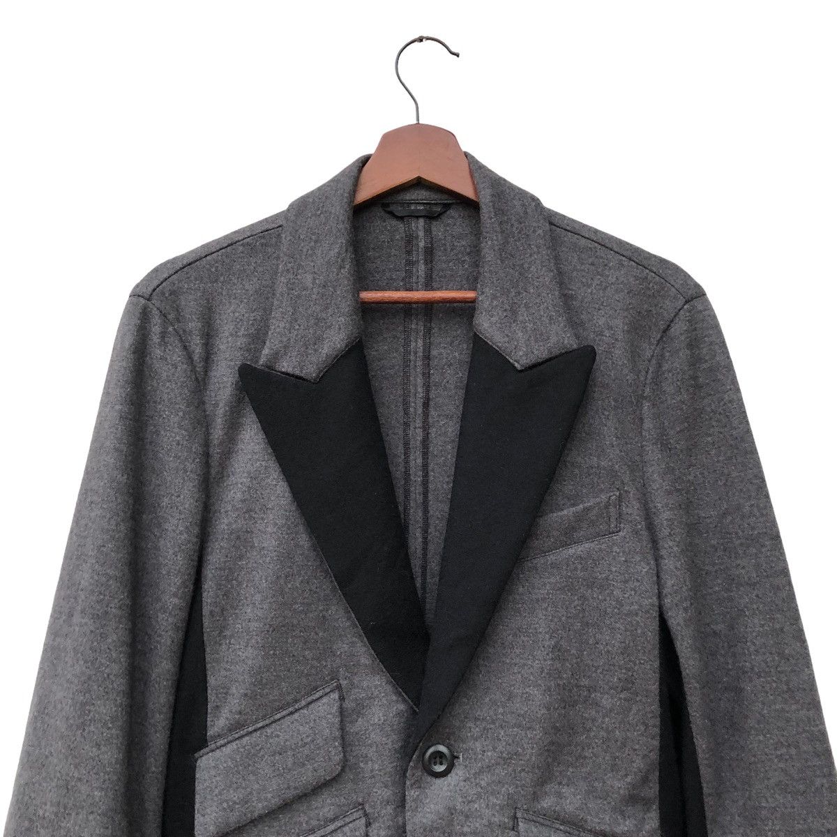 SSSR Venezia Over The Stripes Two Tone Blazer Jacket Size US M / EU 48-50 / 2 - 3 Thumbnail