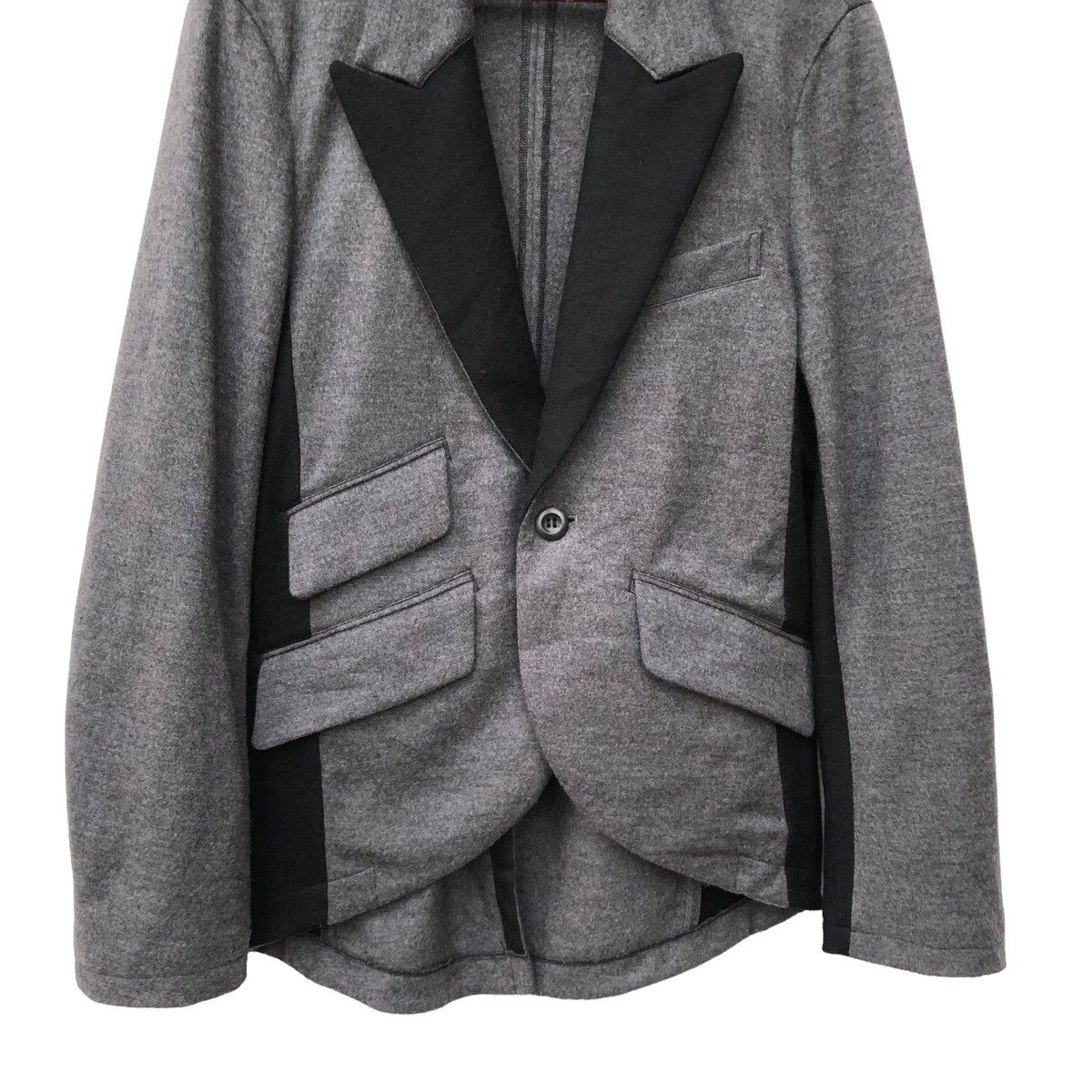 SSSR Venezia Over The Stripes Two Tone Blazer Jacket Size US M / EU 48-50 / 2 - 4 Thumbnail