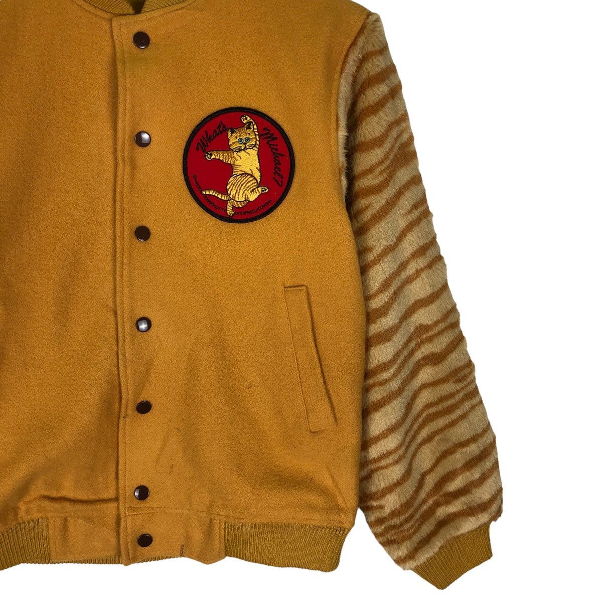 Japanese Brand Japanese Brand Makoto Kobayashi Varsity Hybrid Jacket Size US M / EU 48-50 / 2 - 5 Thumbnail
