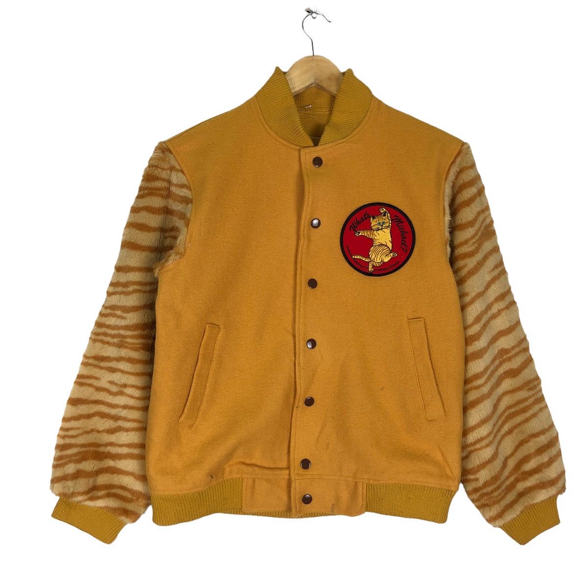 Japanese Brand Japanese Brand Makoto Kobayashi Varsity Hybrid Jacket Size US M / EU 48-50 / 2 - 1 Thumbnail