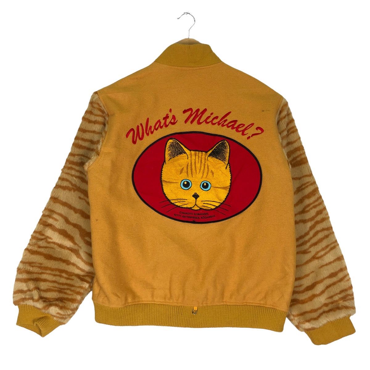 Japanese Brand Japanese Brand Makoto Kobayashi Varsity Hybrid Jacket Size US M / EU 48-50 / 2 - 2 Thumbnail