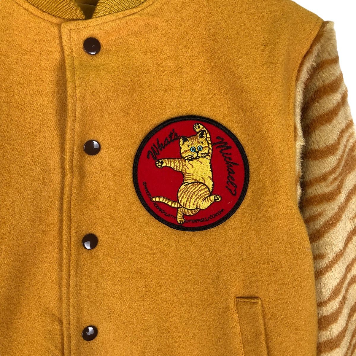 Japanese Brand Japanese Brand Makoto Kobayashi Varsity Hybrid Jacket Size US M / EU 48-50 / 2 - 3 Thumbnail