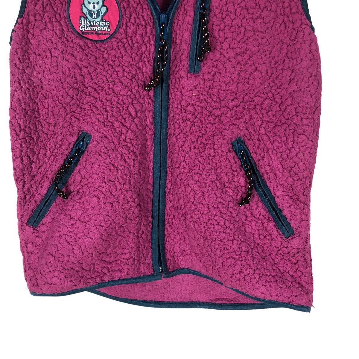 Hysteric Glamour Awesome Hysteric Glamour Deep Pile Vest Hoodie Jacket Size US S / EU 44-46 / 1 - 4 Thumbnail