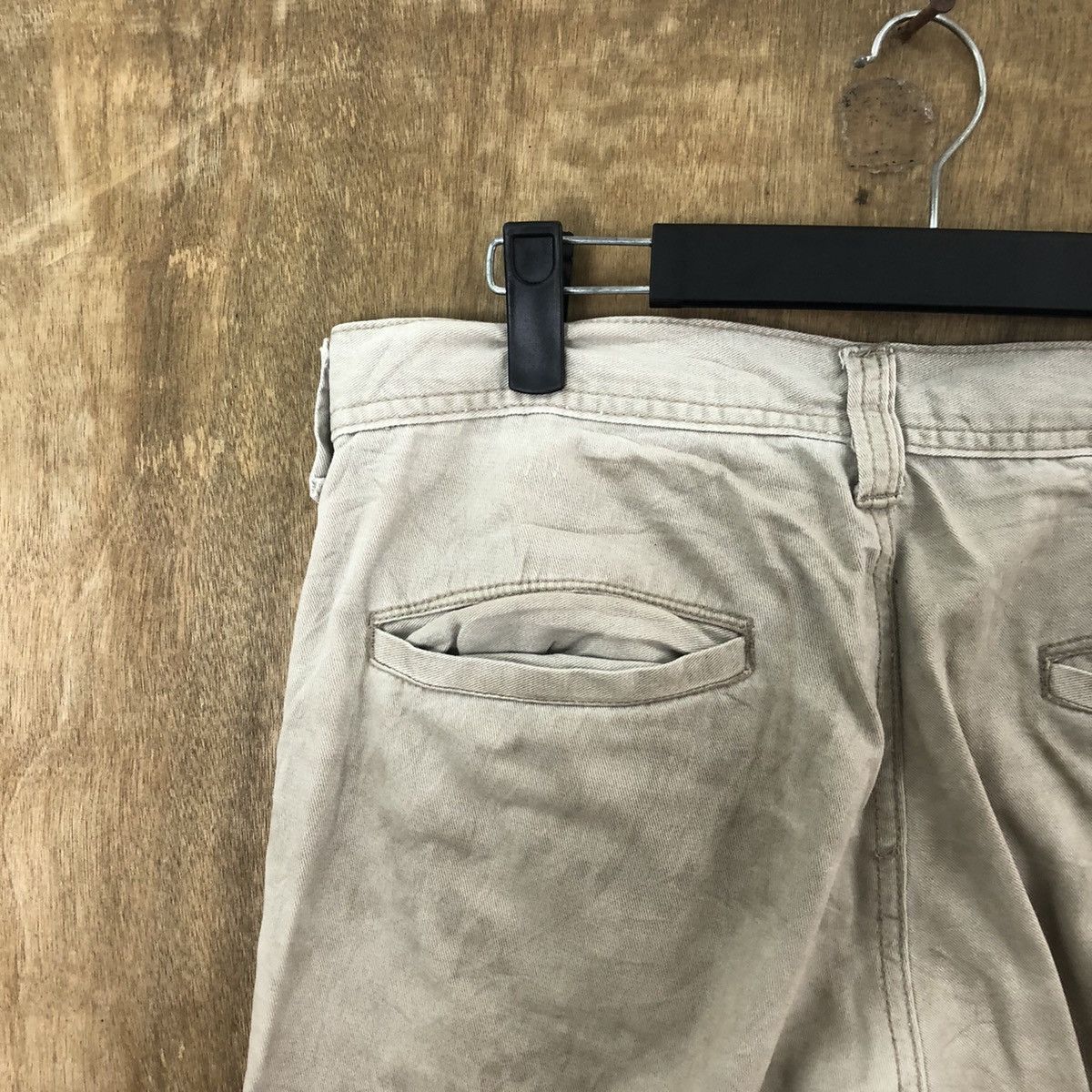 Vintage Even River dirty thrashed Brown Cargo pants #6247 Size US 31 - 11 Thumbnail