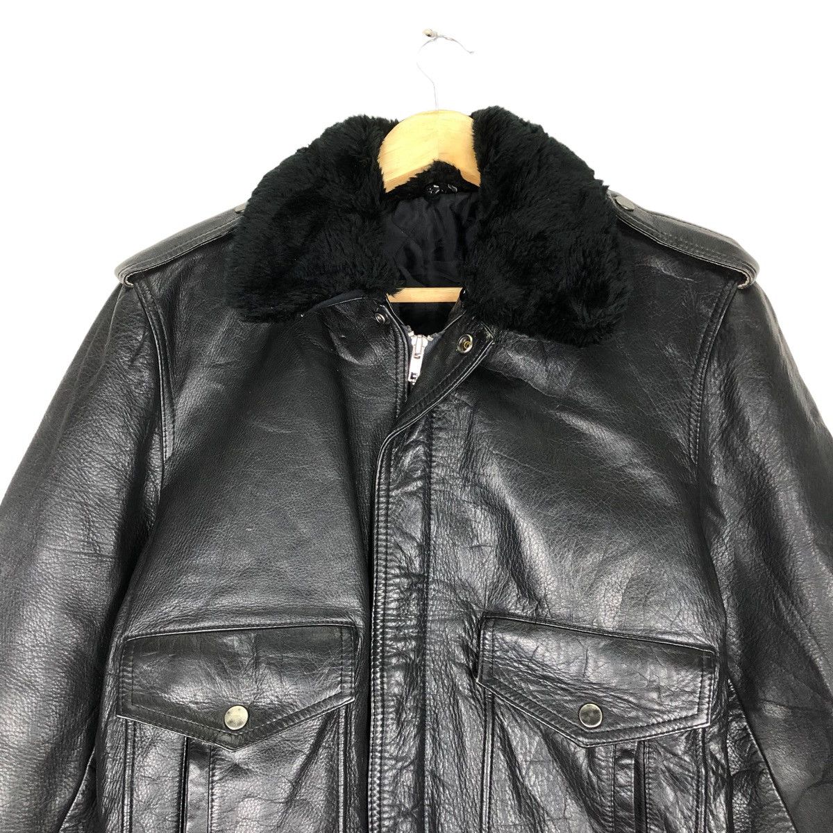 Aviator Nation Genuine Leather Cowhide Jacket A2 Military/Flight Jacket Size US M / EU 48-50 / 2 - 3 Thumbnail