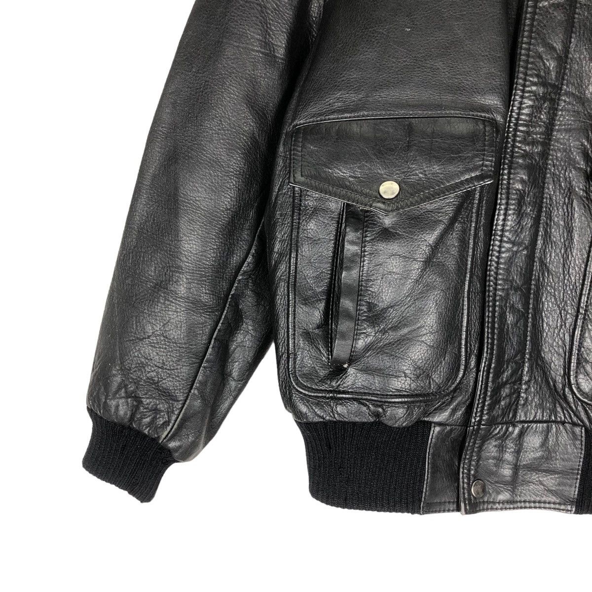 Aviator Nation Genuine Leather Cowhide Jacket A2 Military/Flight Jacket Size US M / EU 48-50 / 2 - 4 Thumbnail