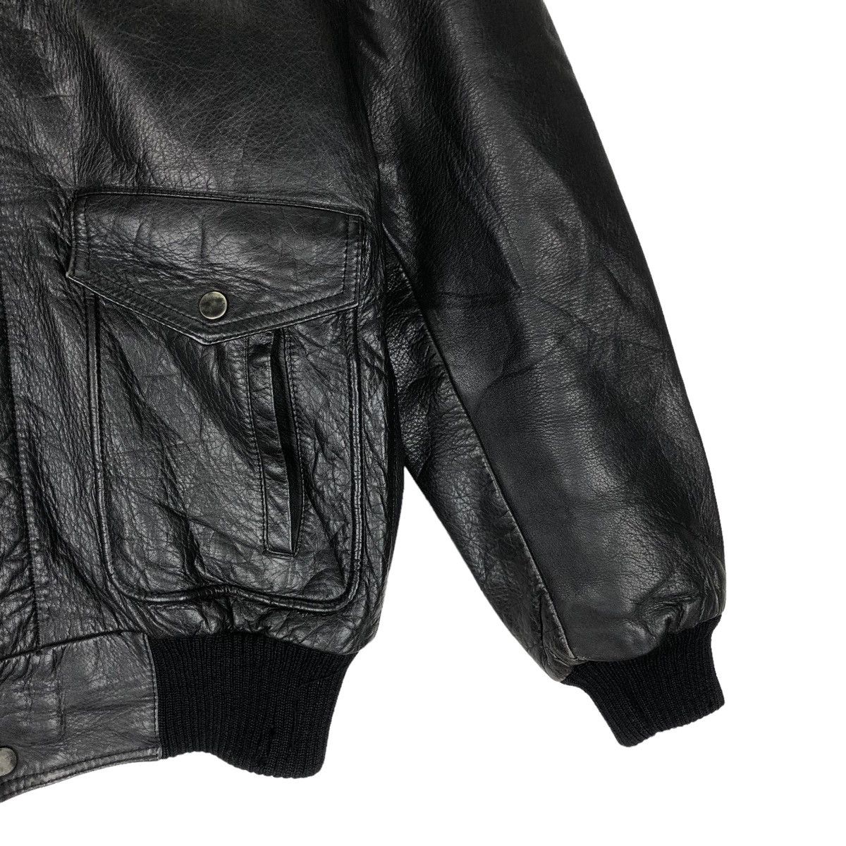 Aviator Nation Genuine Leather Cowhide Jacket A2 Military/Flight Jacket Size US M / EU 48-50 / 2 - 5 Thumbnail