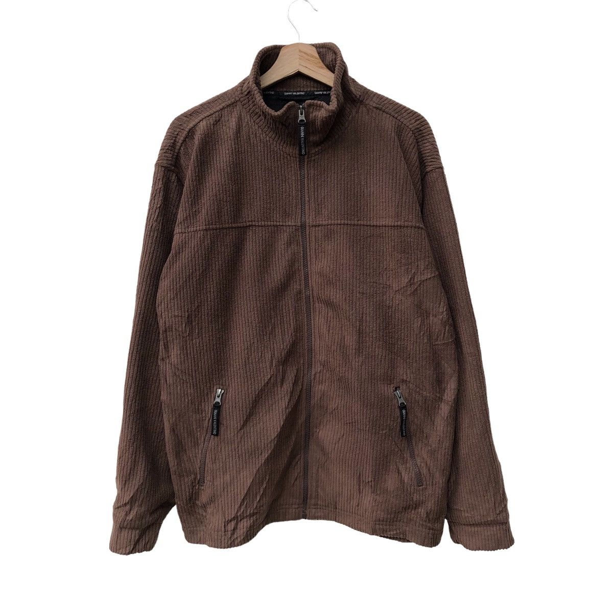 Vintage GIANNI VALENTINO CORDUROY JACKET Size US L / EU 52-54 / 3 - 1 Thumbnail