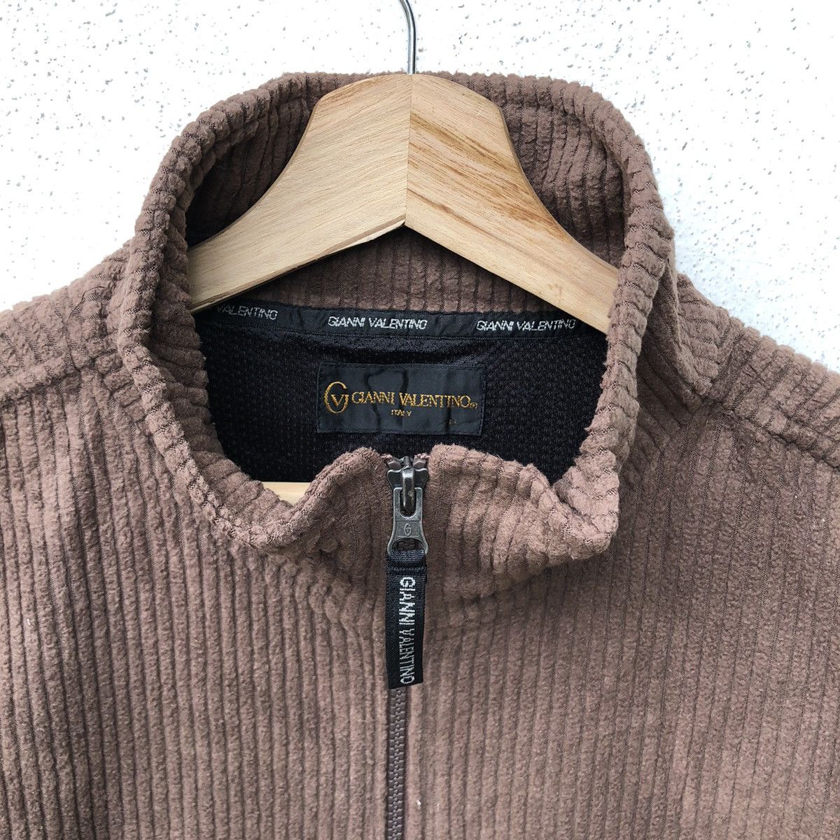 Vintage GIANNI VALENTINO CORDUROY JACKET Size US L / EU 52-54 / 3 - 3 Thumbnail
