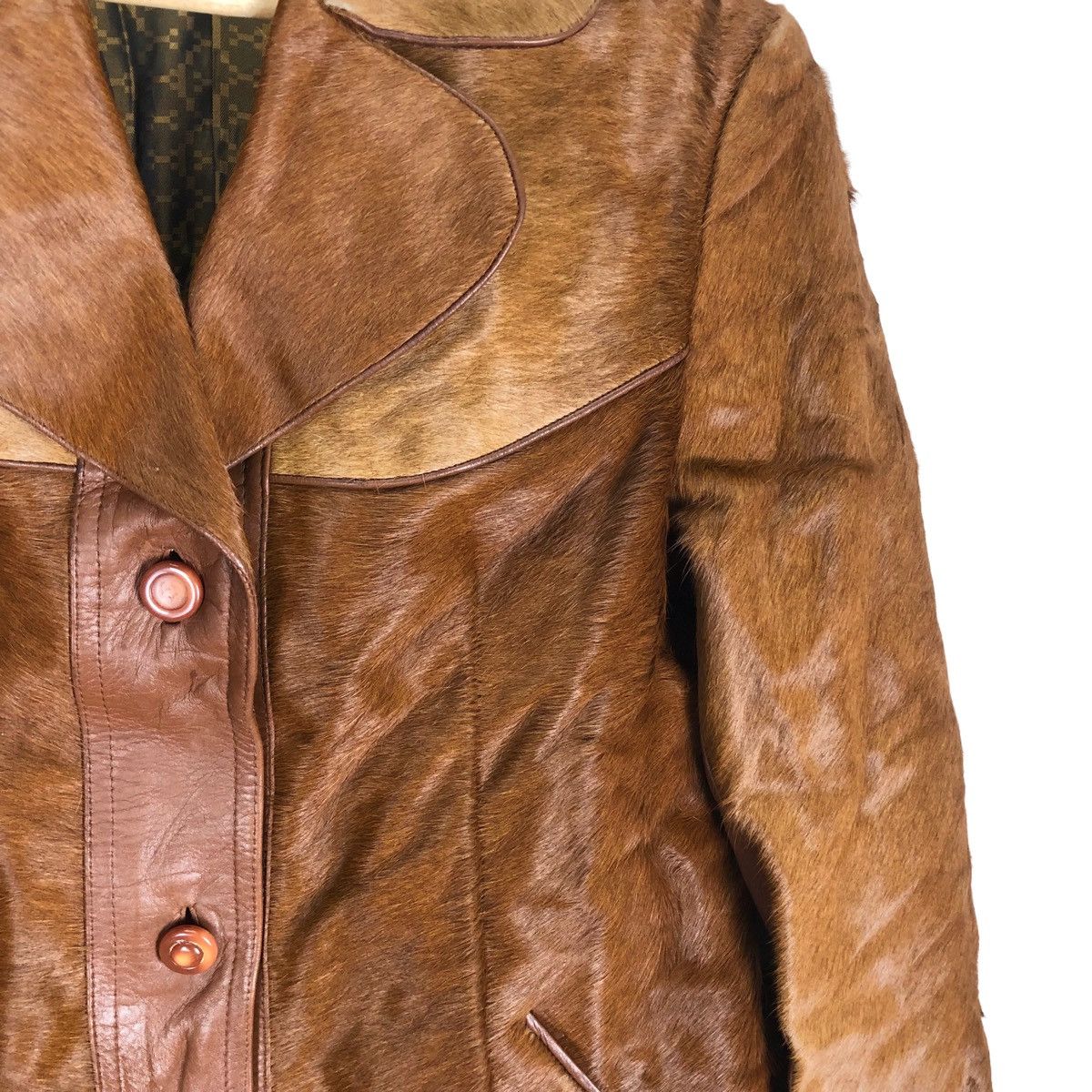Japanese Brand Awesome Japanese Brand horsehide Leather Jacket Size M / US 6-8 / IT 42-44 - 7 Thumbnail