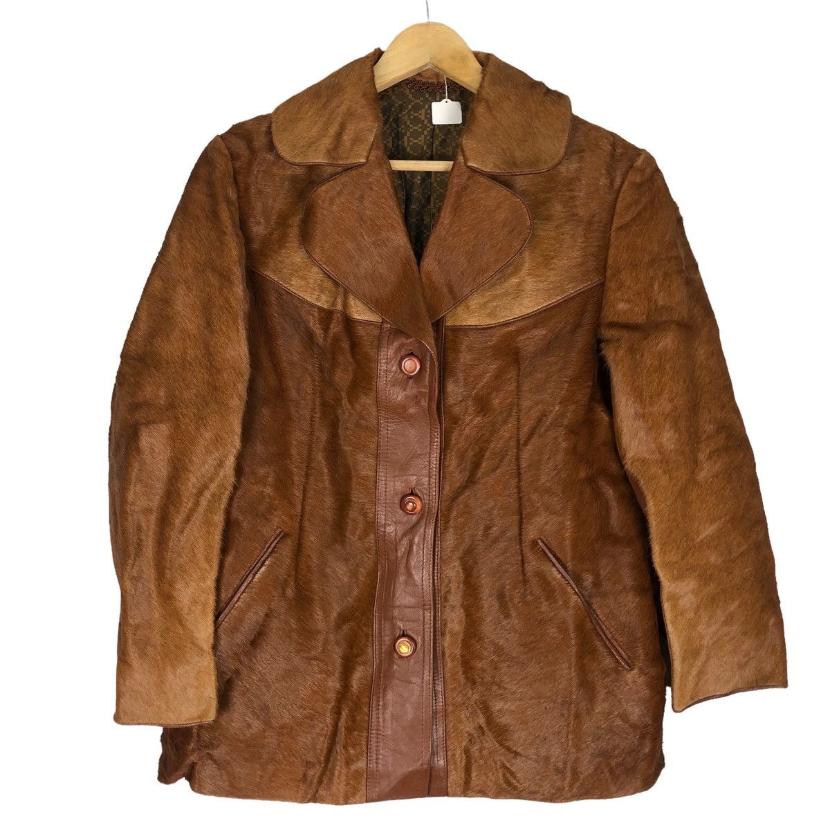 Japanese Brand Awesome Japanese Brand horsehide Leather Jacket Size M / US 6-8 / IT 42-44 - 2 Thumbnail