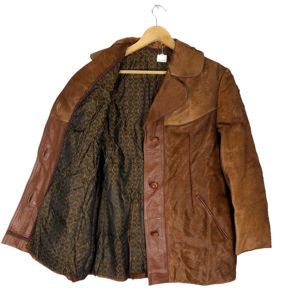 Japanese Brand Awesome Japanese Brand horsehide Leather Jacket Size M / US 6-8 / IT 42-44 - 1 Thumbnail