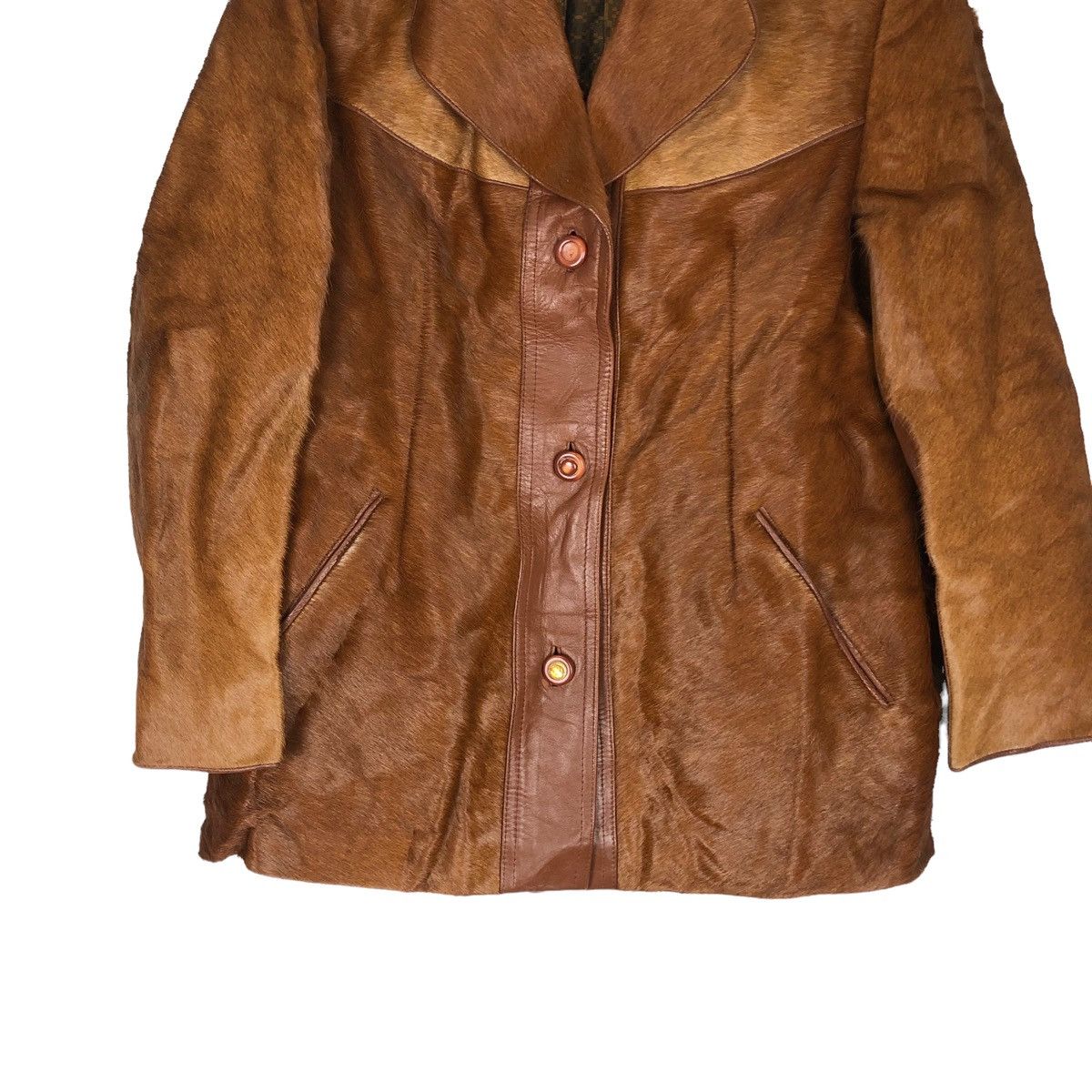 Japanese Brand Awesome Japanese Brand horsehide Leather Jacket Size M / US 6-8 / IT 42-44 - 6 Thumbnail