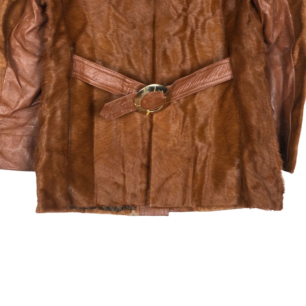 Japanese Brand Awesome Japanese Brand horsehide Leather Jacket Size M / US 6-8 / IT 42-44 - 11 Thumbnail