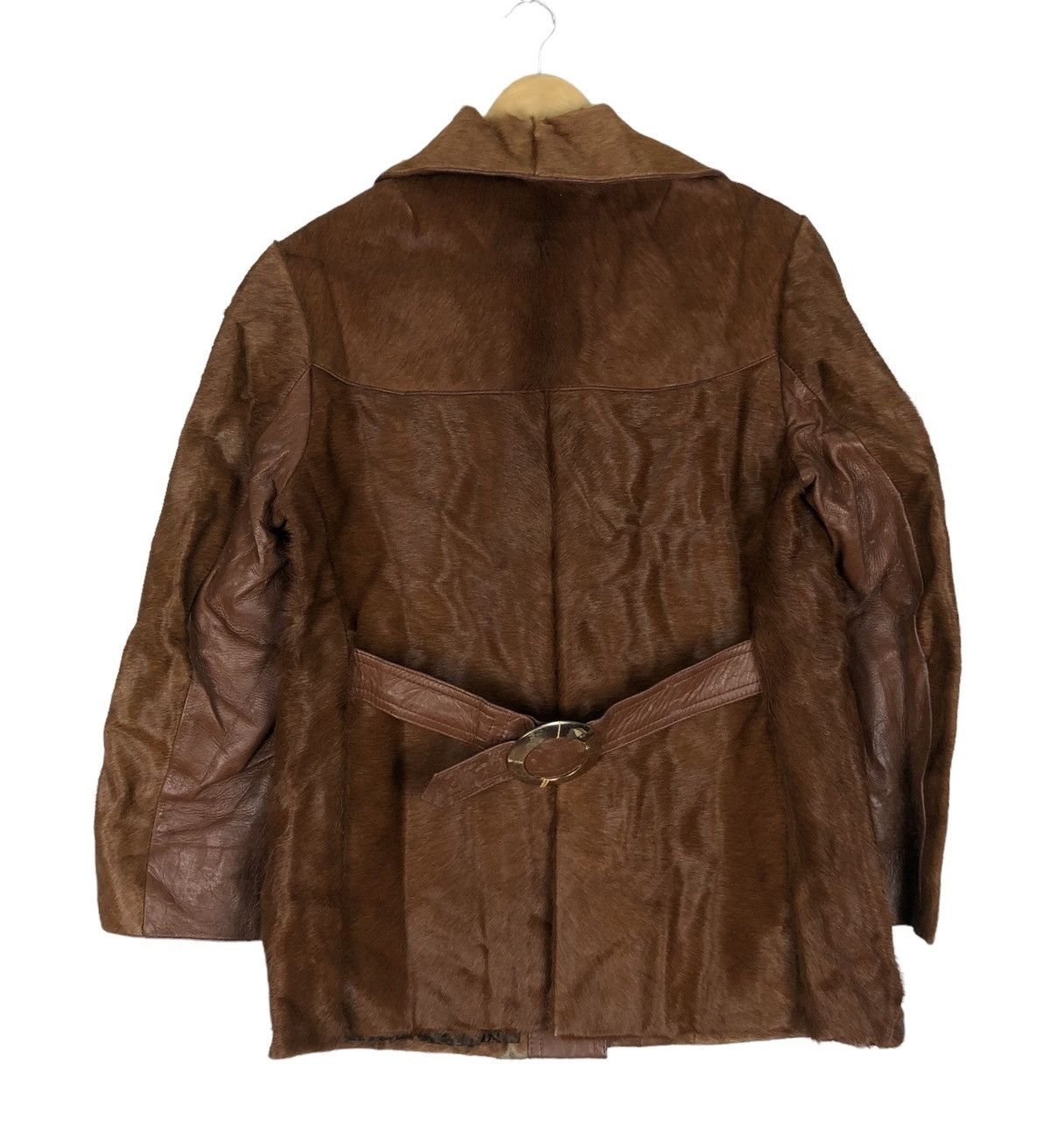 Japanese Brand Awesome Japanese Brand horsehide Leather Jacket Size M / US 6-8 / IT 42-44 - 3 Thumbnail