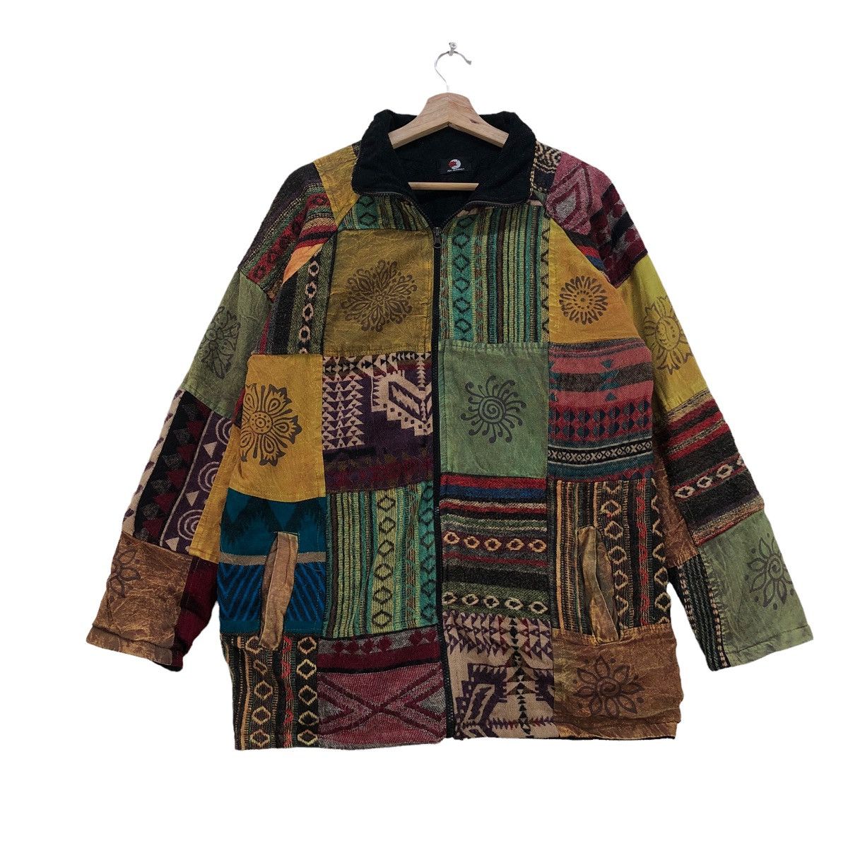 image of Art Market Pacthwork Jacket, Men's (Size Medium)