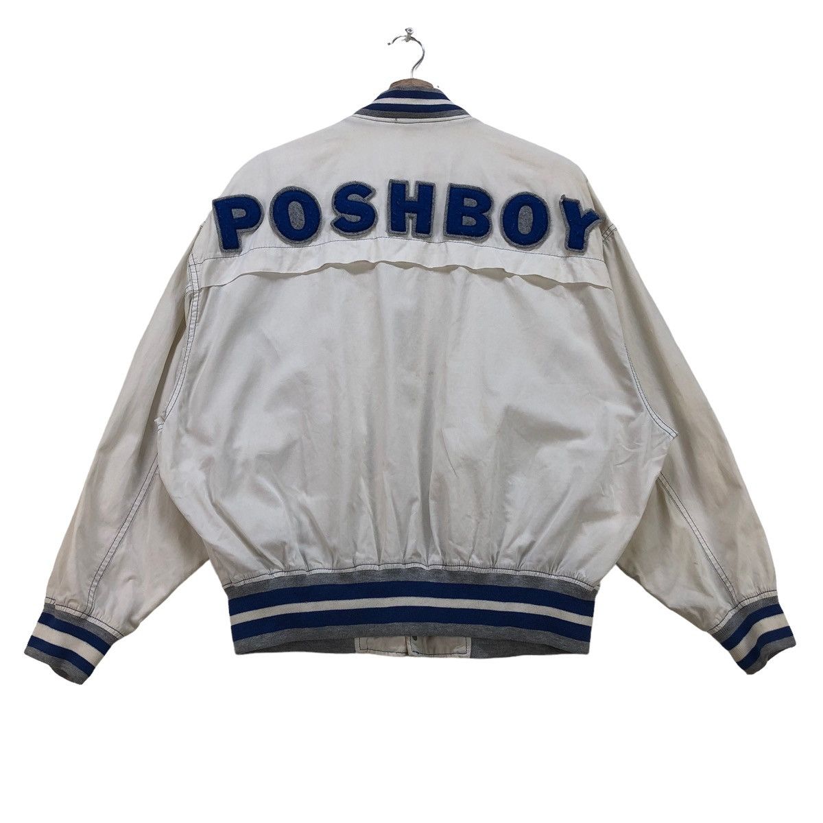 Japanese Brand Vintage 80s Posh Boy Bomber Jacket Size US L / EU 52-54 / 3 - 2 Thumbnail