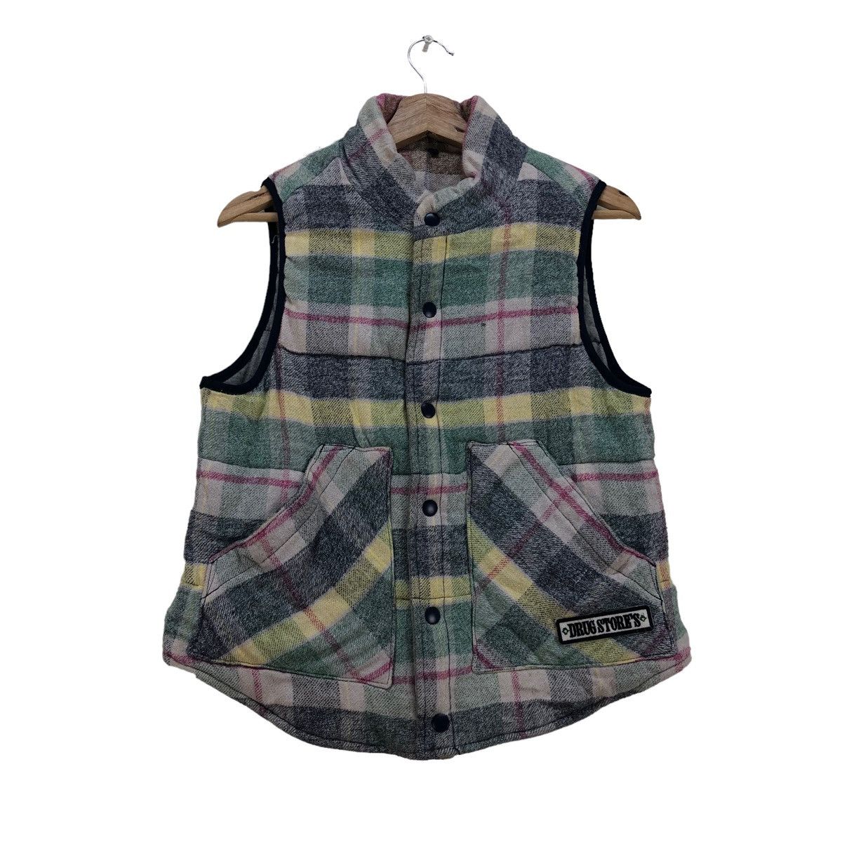 image of Tracey Vest Drug Store Reversible Vest Jacket, Men's (Size Small)