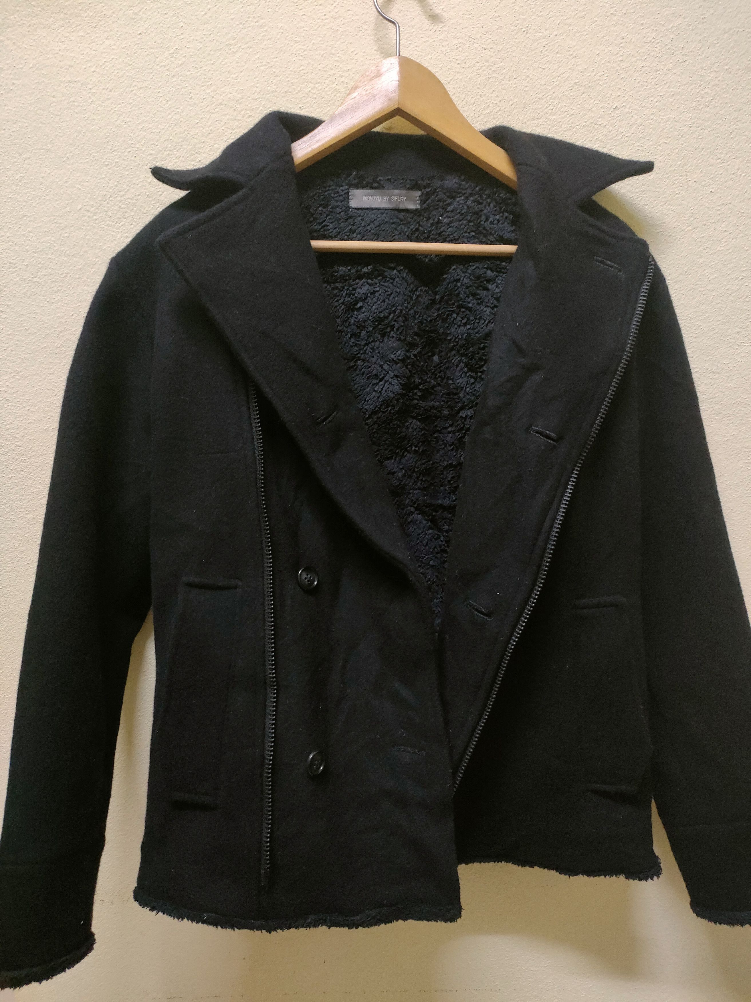 Japanese Brand × Sifury Monjyu By Sifury Double Colar Jacket Size US M / EU 48-50 / 2 - 3 Thumbnail