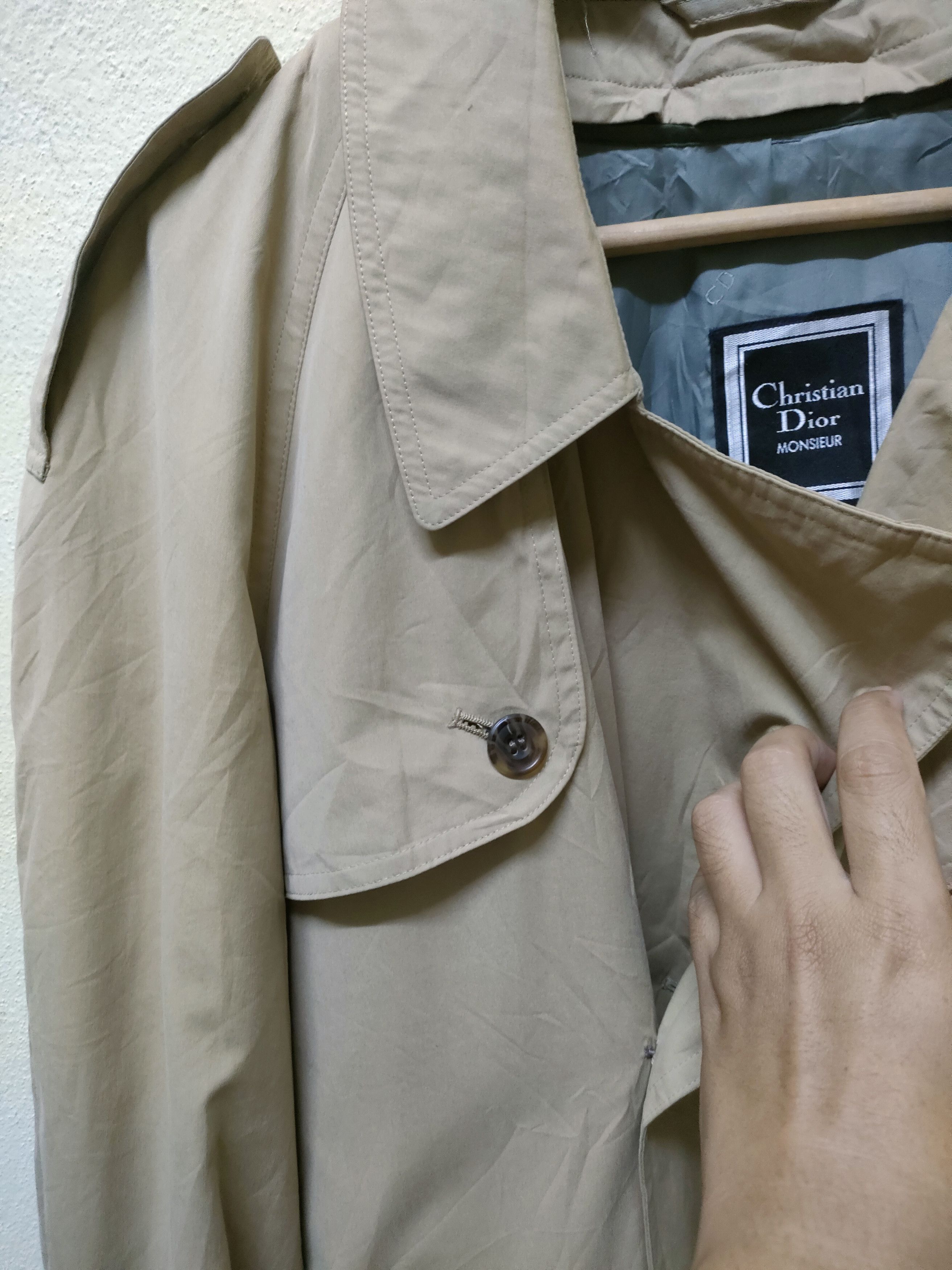 Christian Dior Monsieur Christian Dior Trench Coat Size US L / EU 52-54 / 3 - 10 Thumbnail