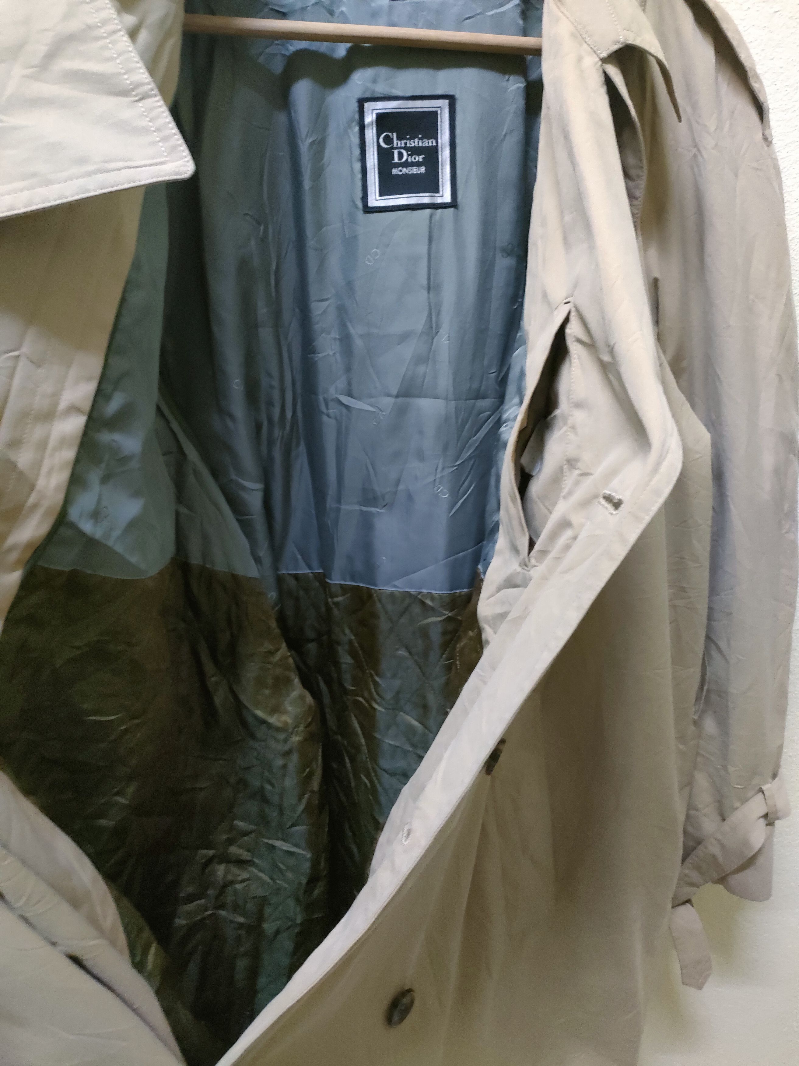 Christian Dior Monsieur Christian Dior Trench Coat Size US L / EU 52-54 / 3 - 6 Thumbnail