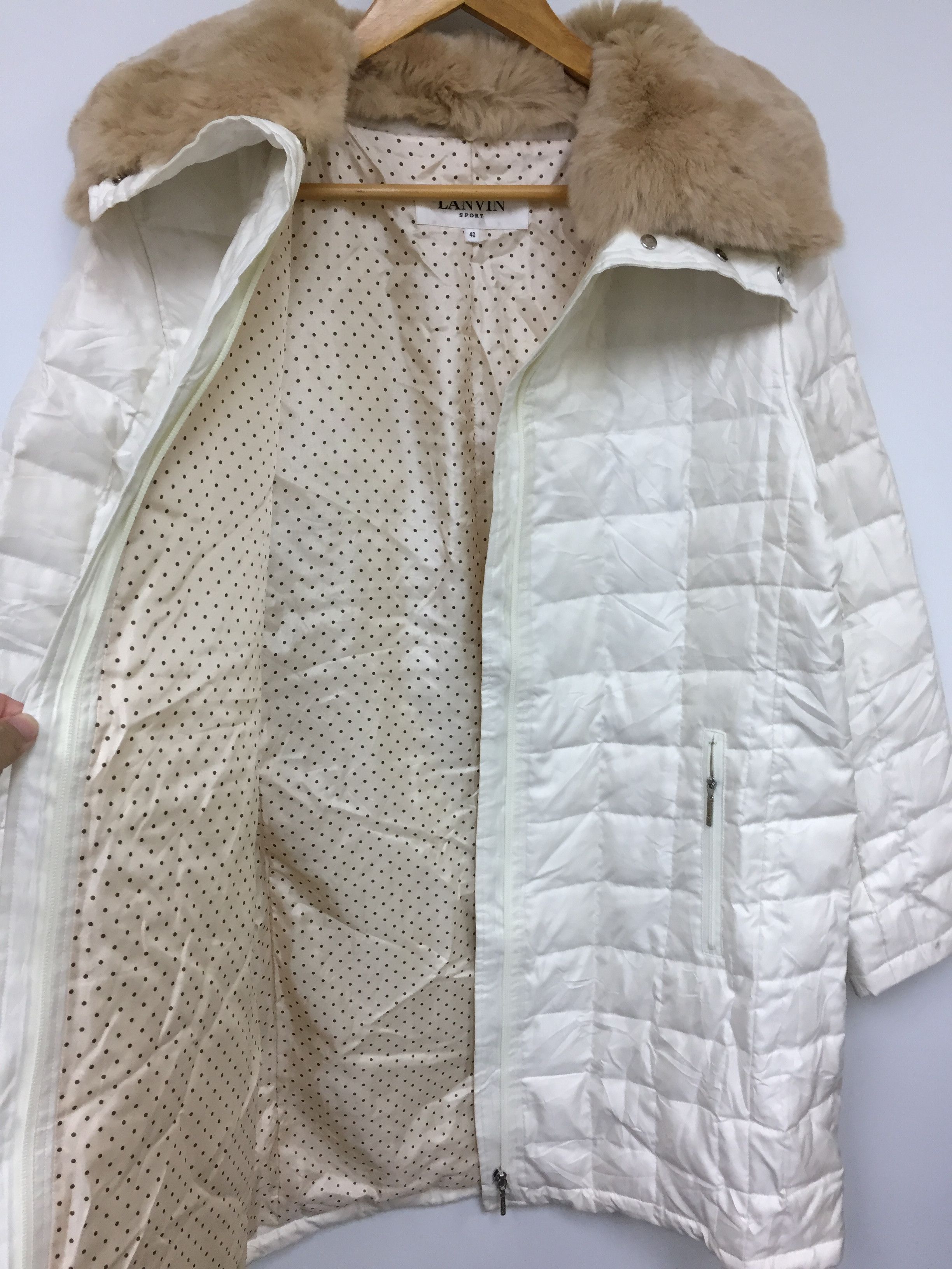 Lanvin LANVIN sport fur puffer long Jacket Size L / US 10 / IT 46 - 5 Thumbnail