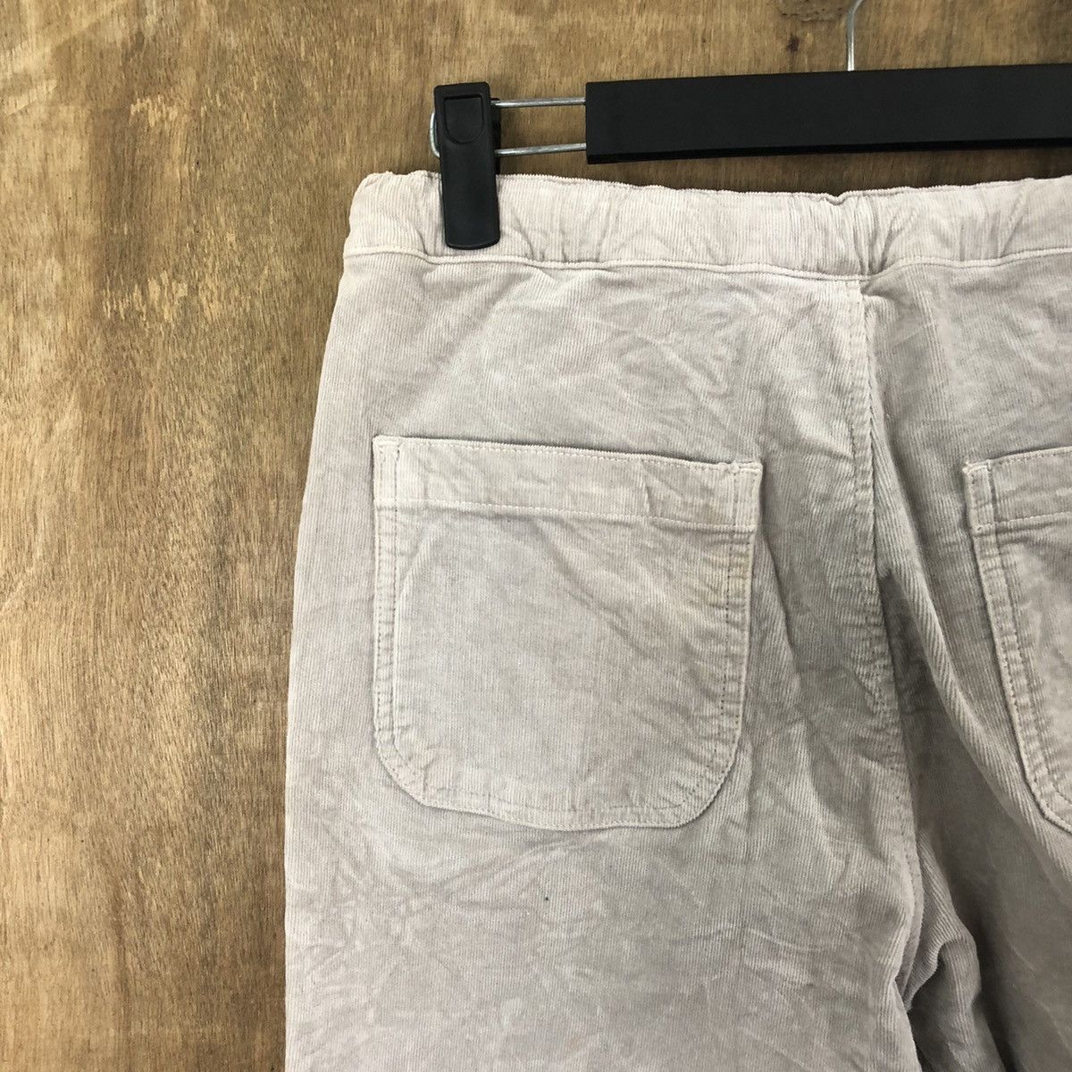 Japanese Brand De Button Grey Corduroi Casual Pants #6323 Size US 26 / EU 42 - 8 Thumbnail