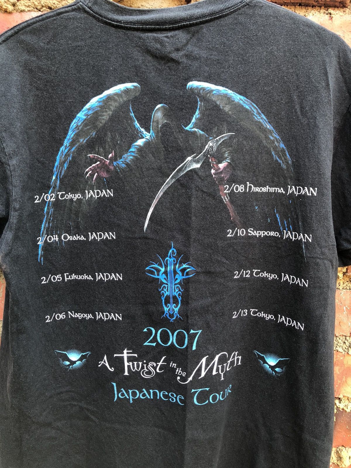Band Tees × Vintage Vintage Blind Guardian T shirt Rock Metal Tour Japan Rare Size US L / EU 52-54 / 3 - 7 Thumbnail