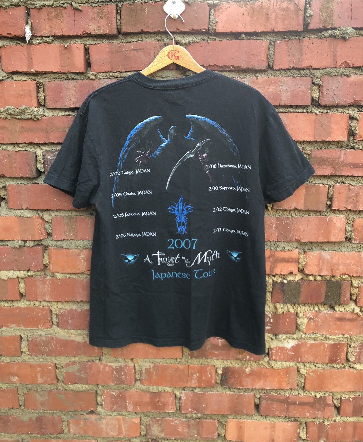 Band Tees × Vintage Vintage Blind Guardian T shirt Rock Metal Tour Japan Rare Size US L / EU 52-54 / 3 - 6 Thumbnail