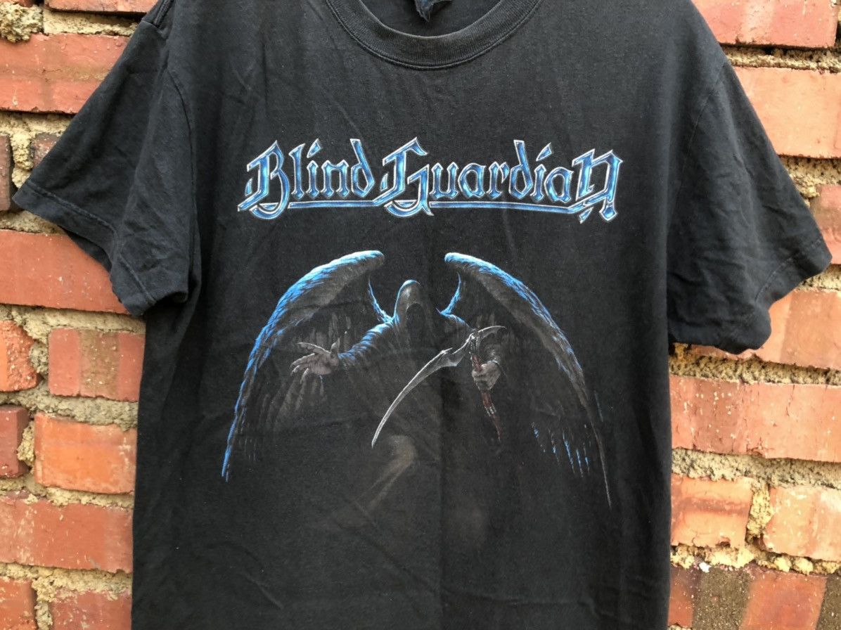 Band Tees × Vintage Vintage Blind Guardian T shirt Rock Metal Tour Japan Rare Size US L / EU 52-54 / 3 - 2 Thumbnail