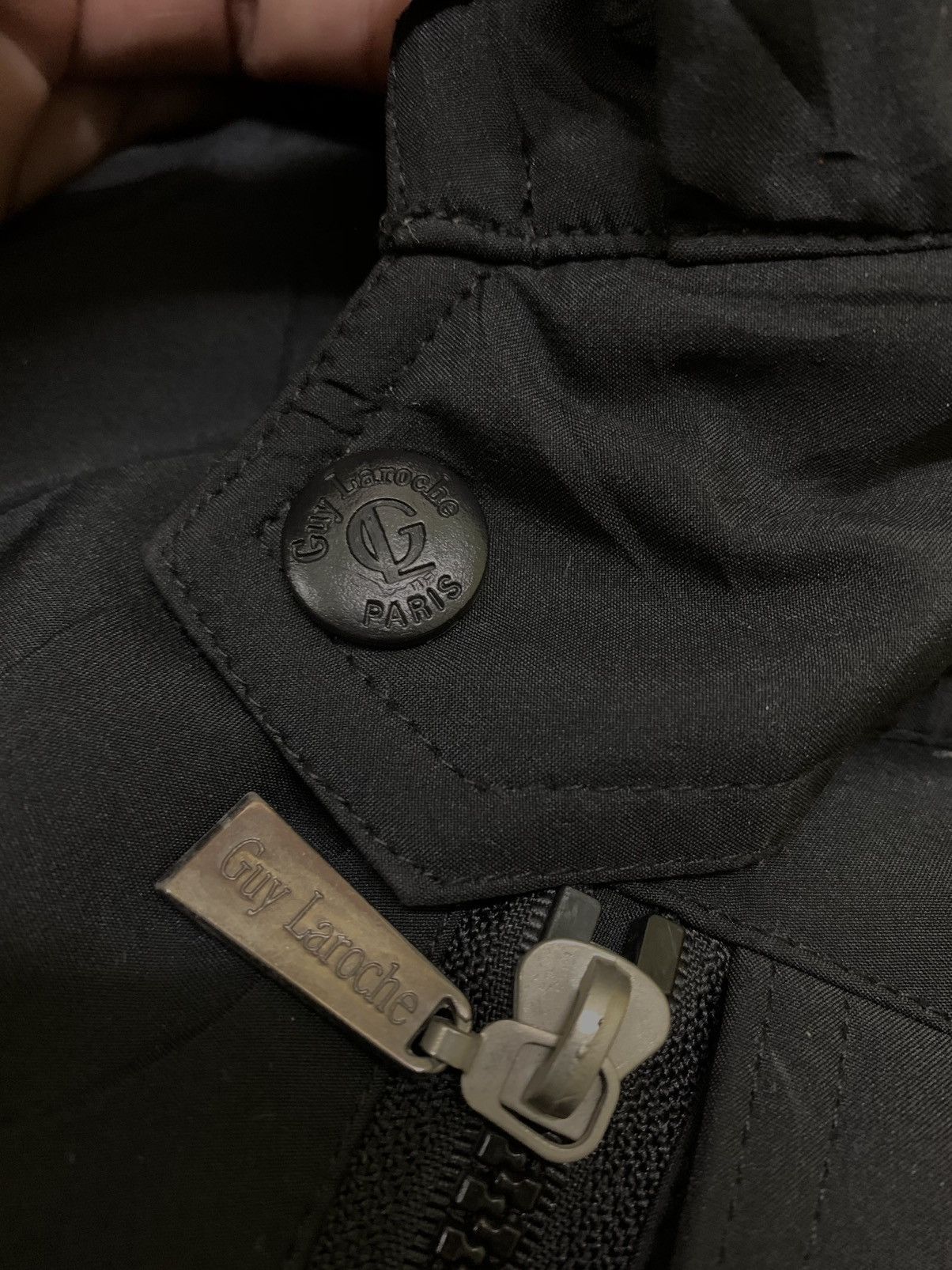 Guy Laroche Guy Laroche Paris Black Jacket Size US L / EU 52-54 / 3 - 3 Thumbnail