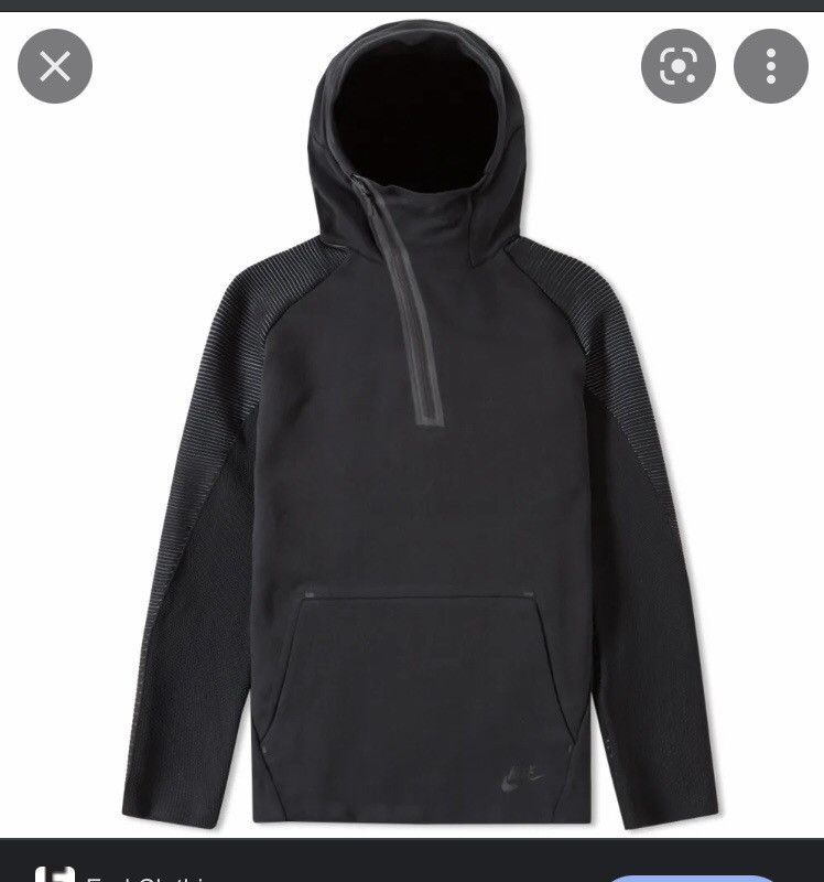 Nike × Nike ACG × Vintage Nike hoodie large faded black tech fleece Size US L / EU 52-54 / 3 - 1 Thumbnail