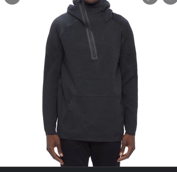 Nike × Nike ACG × Vintage Nike hoodie large faded black tech fleece Size US L / EU 52-54 / 3 - 2 Thumbnail