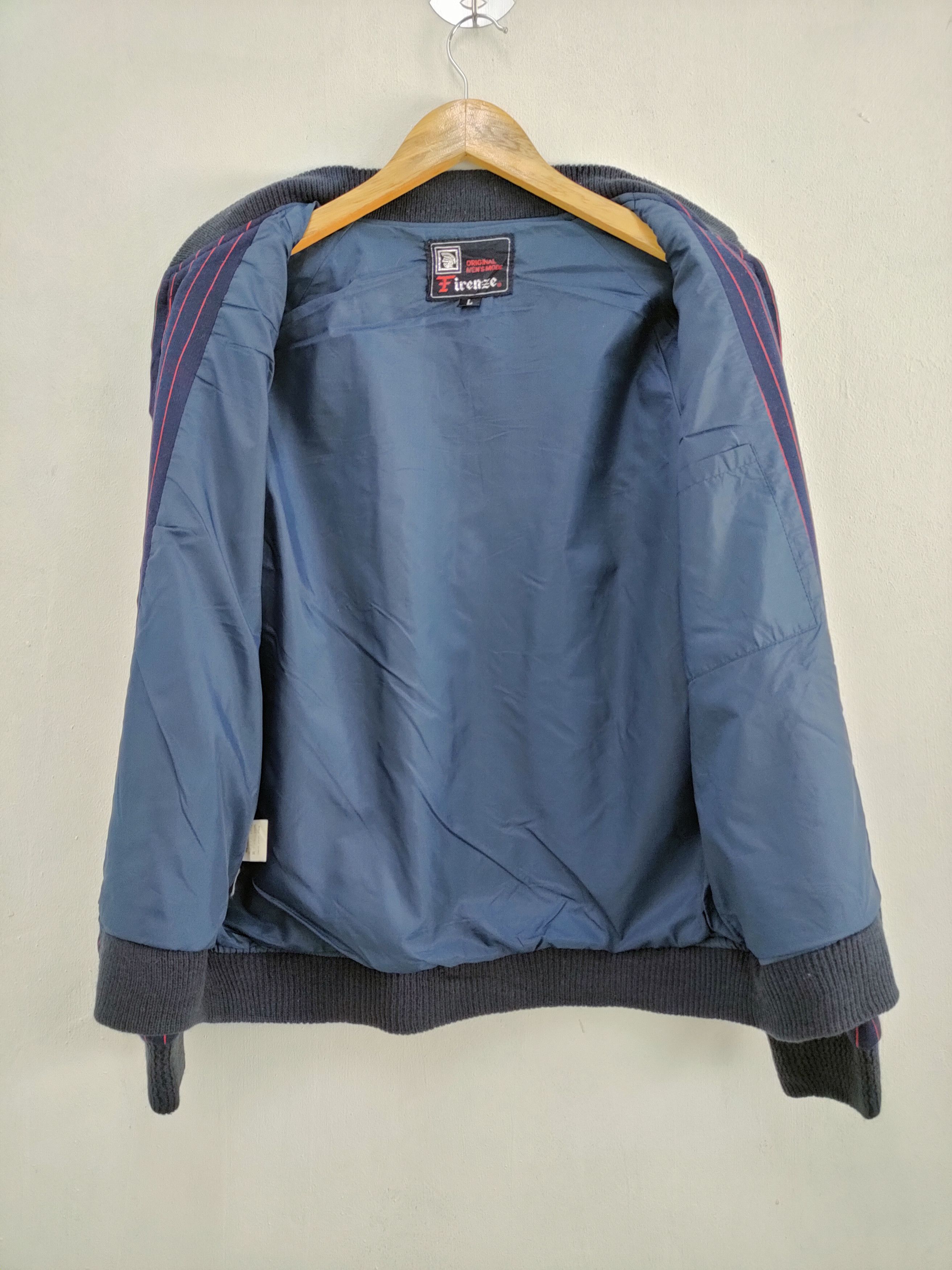 Firenze FIRENZE STRIPE VARSITY JACKET / STREETWEAR /TACTICAL JACKET Size US L / EU 52-54 / 3 - 9 Thumbnail
