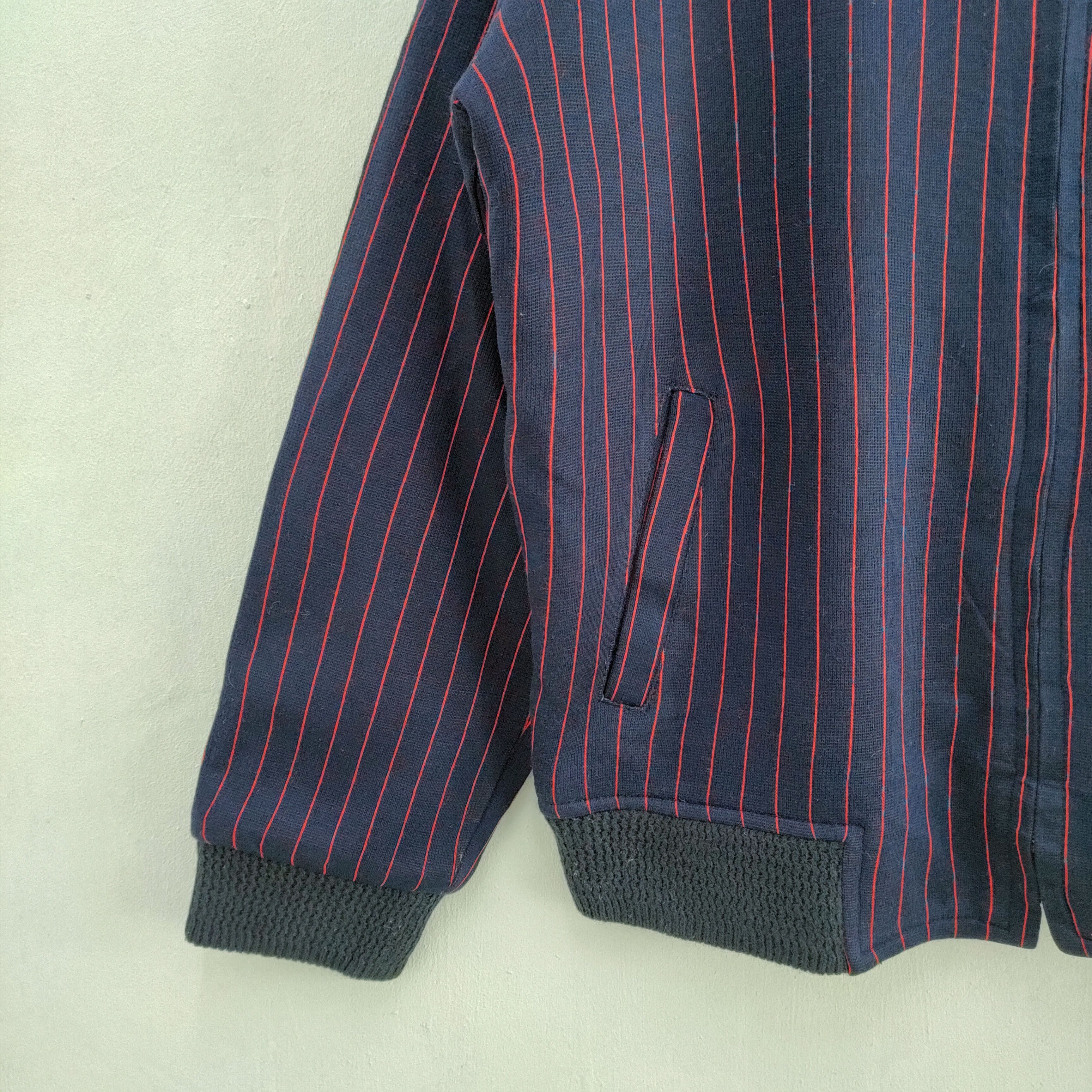 Firenze FIRENZE STRIPE VARSITY JACKET / STREETWEAR /TACTICAL JACKET Size US L / EU 52-54 / 3 - 3 Thumbnail